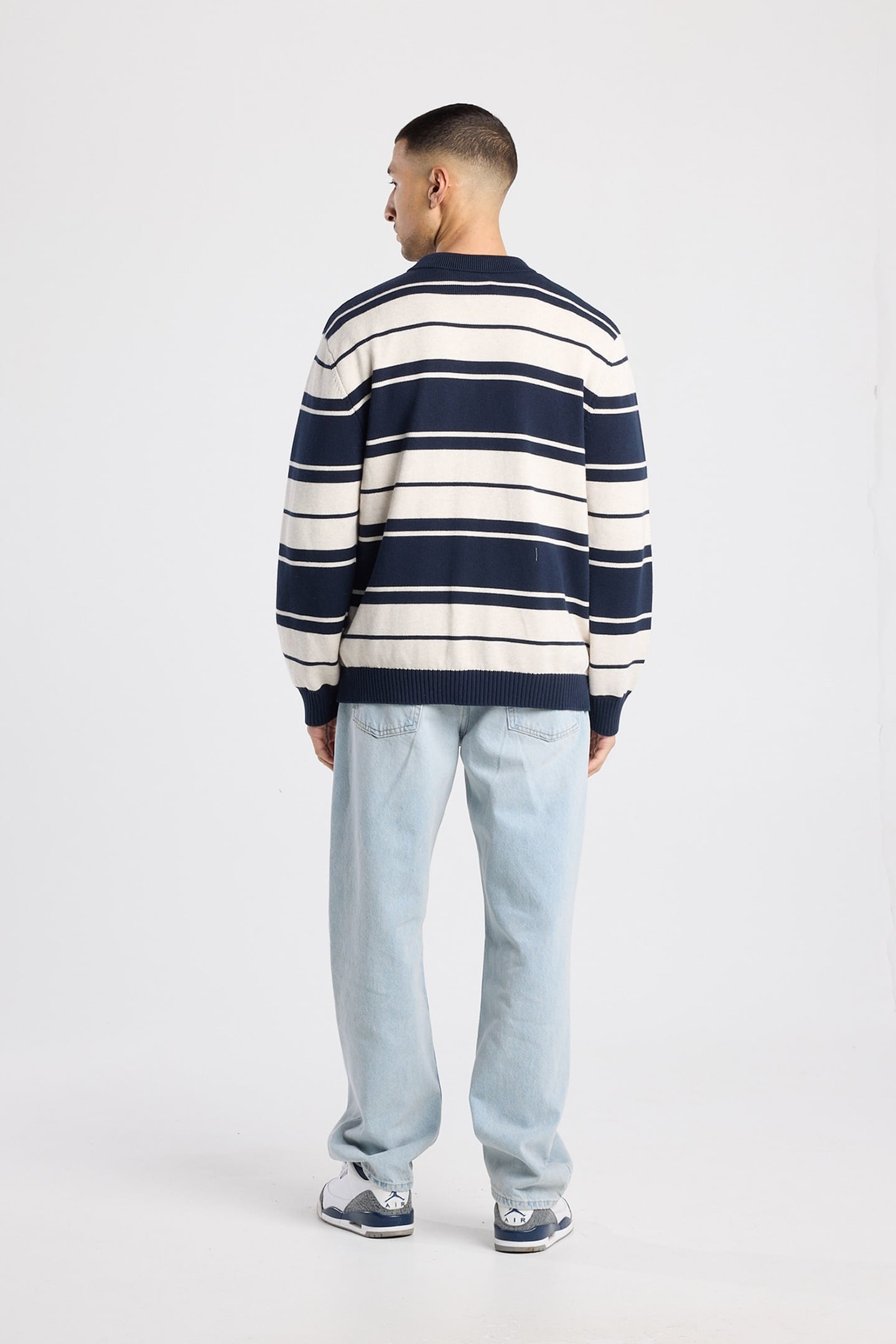 KELVIN POLO NAVY/WHITE 2