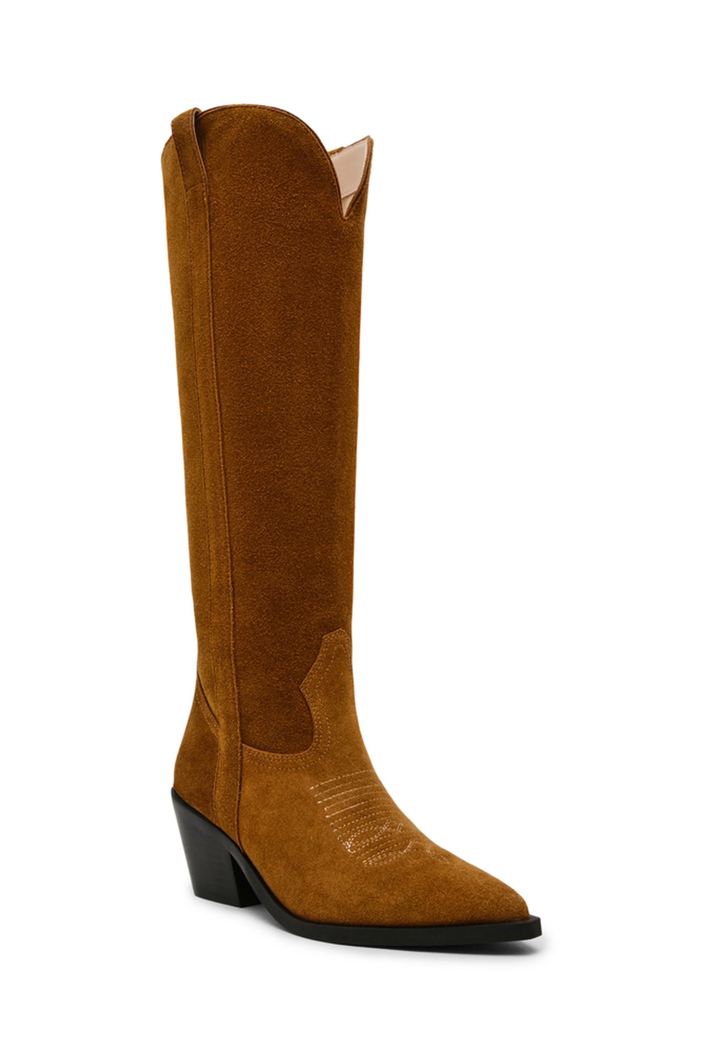SPIRAL BOOTS TAN SUEDE 4