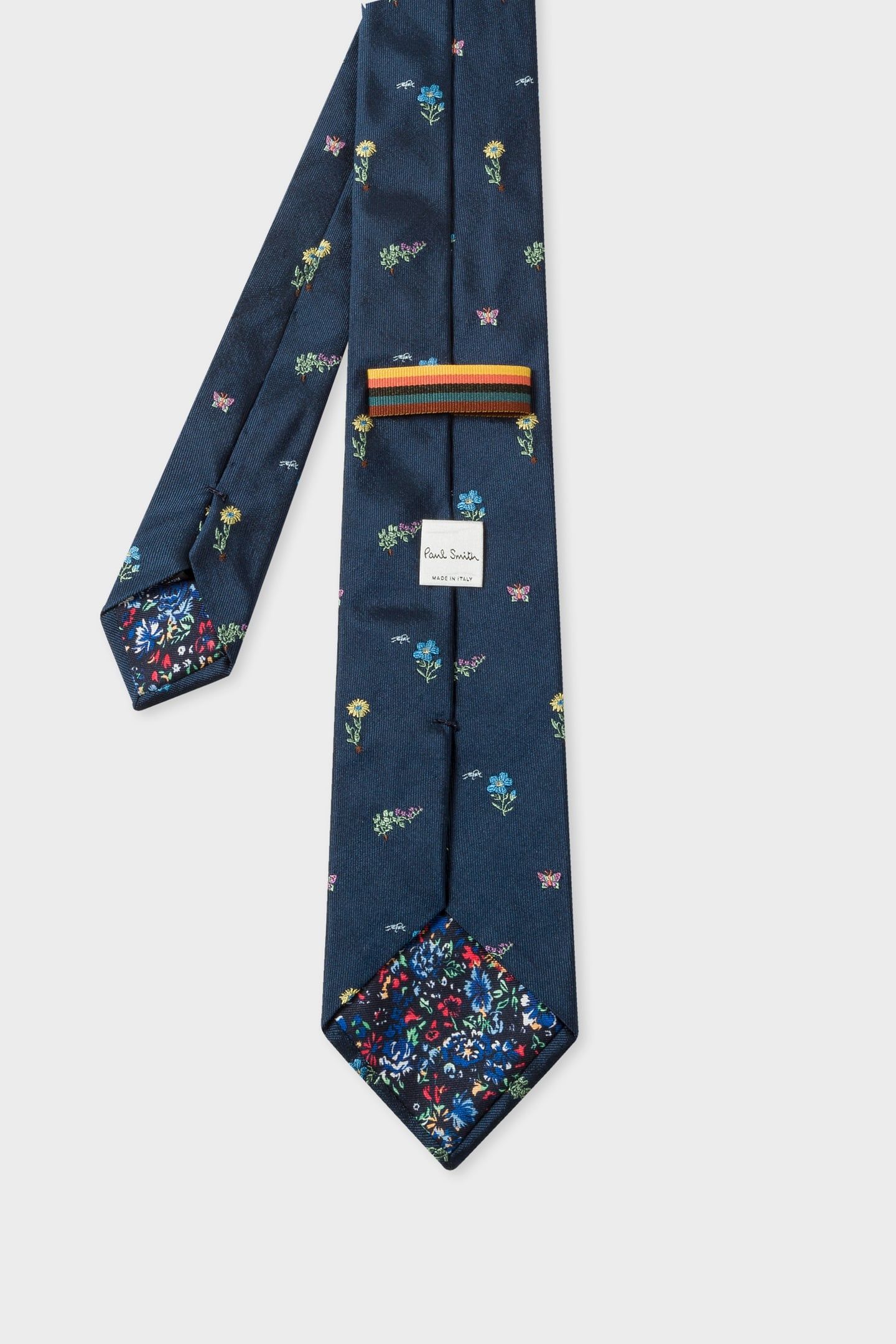 MEN TIE CLASSIC VERY DARK NAVY 2