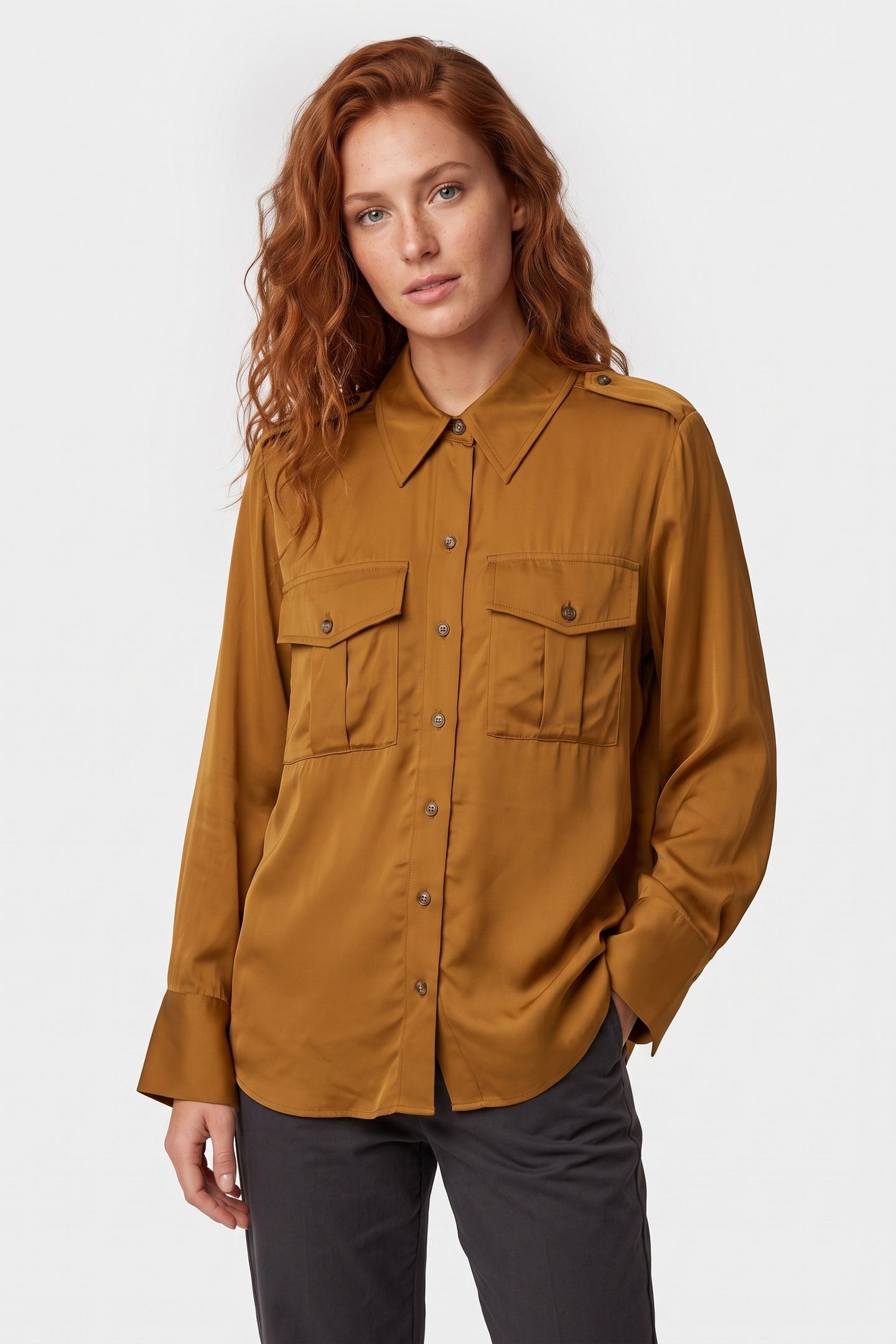 ST BOB UTILITY SHIRT YELLOW 1