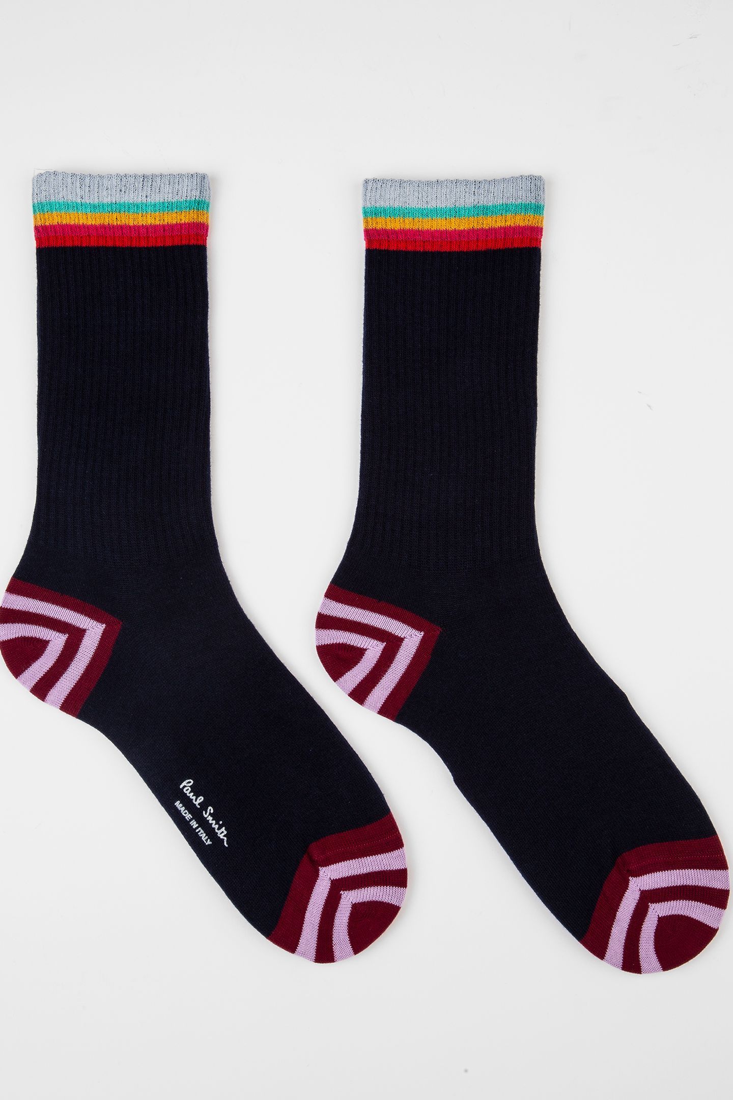 WOMEN SOCK ALMERIA STRIPE NAVY 5