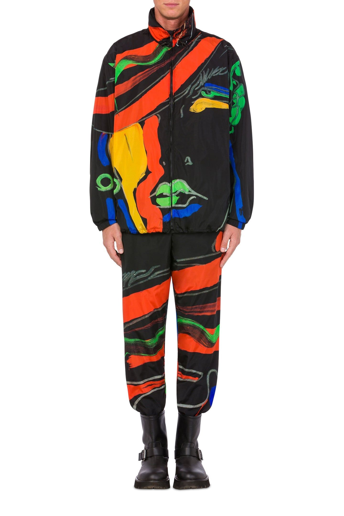 WINDBREAKER IN NYLON TONY VIRAMONTES ARCHIVE BLACK 1