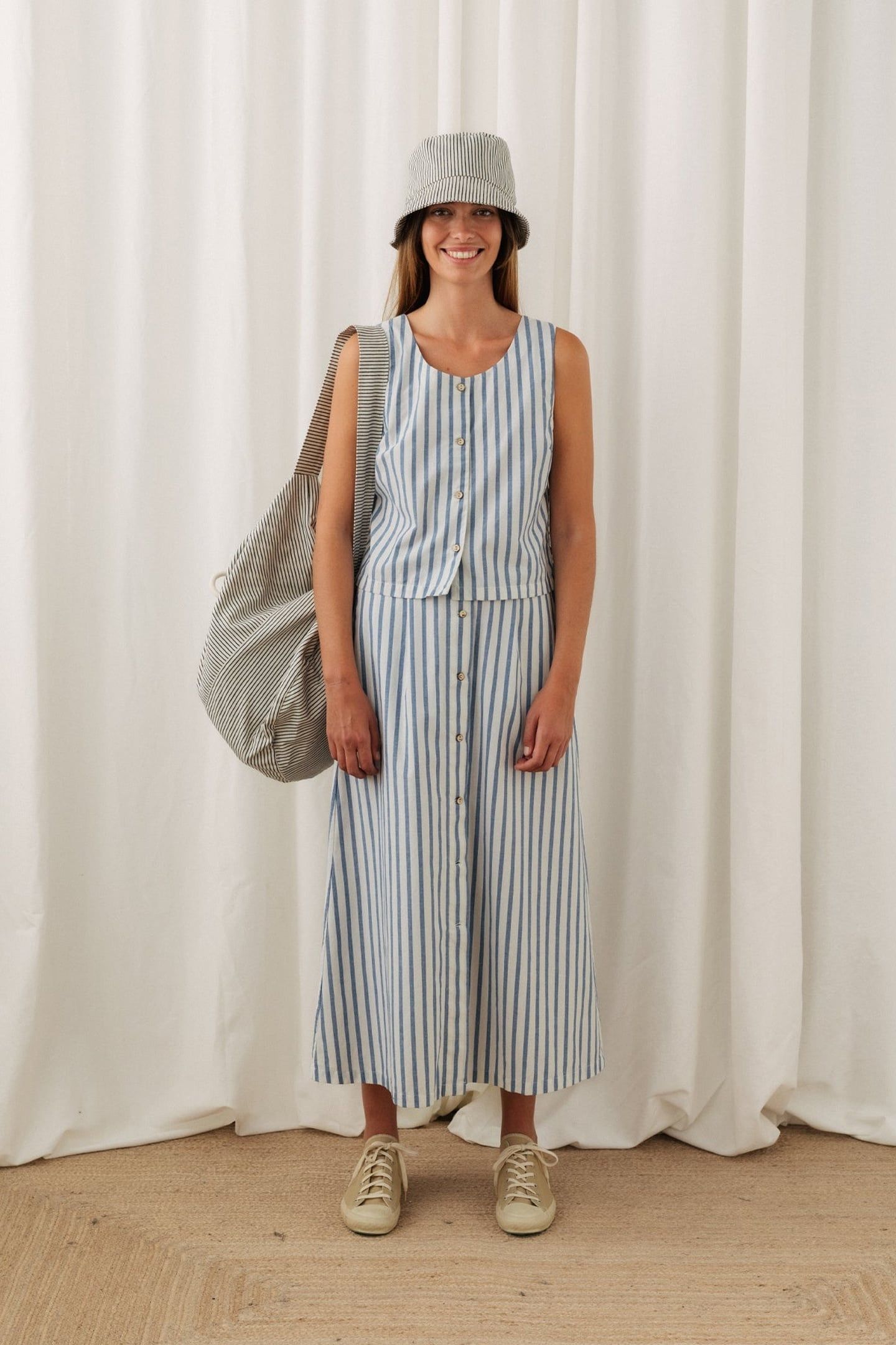 REYNEKE SKIRT SAILOR STRIPES 1