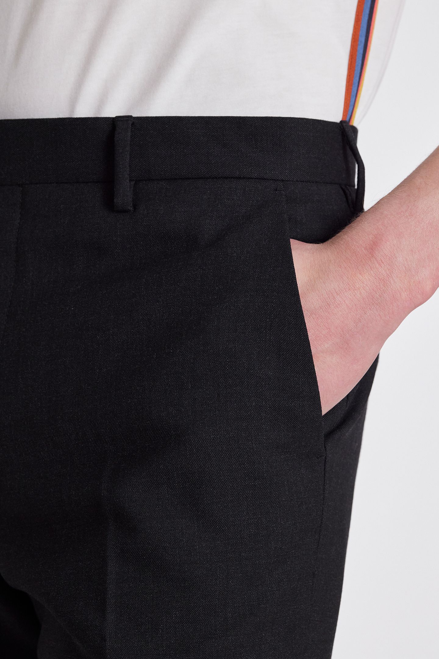 GENTS SLIM FIT TROUSER SLATE 9