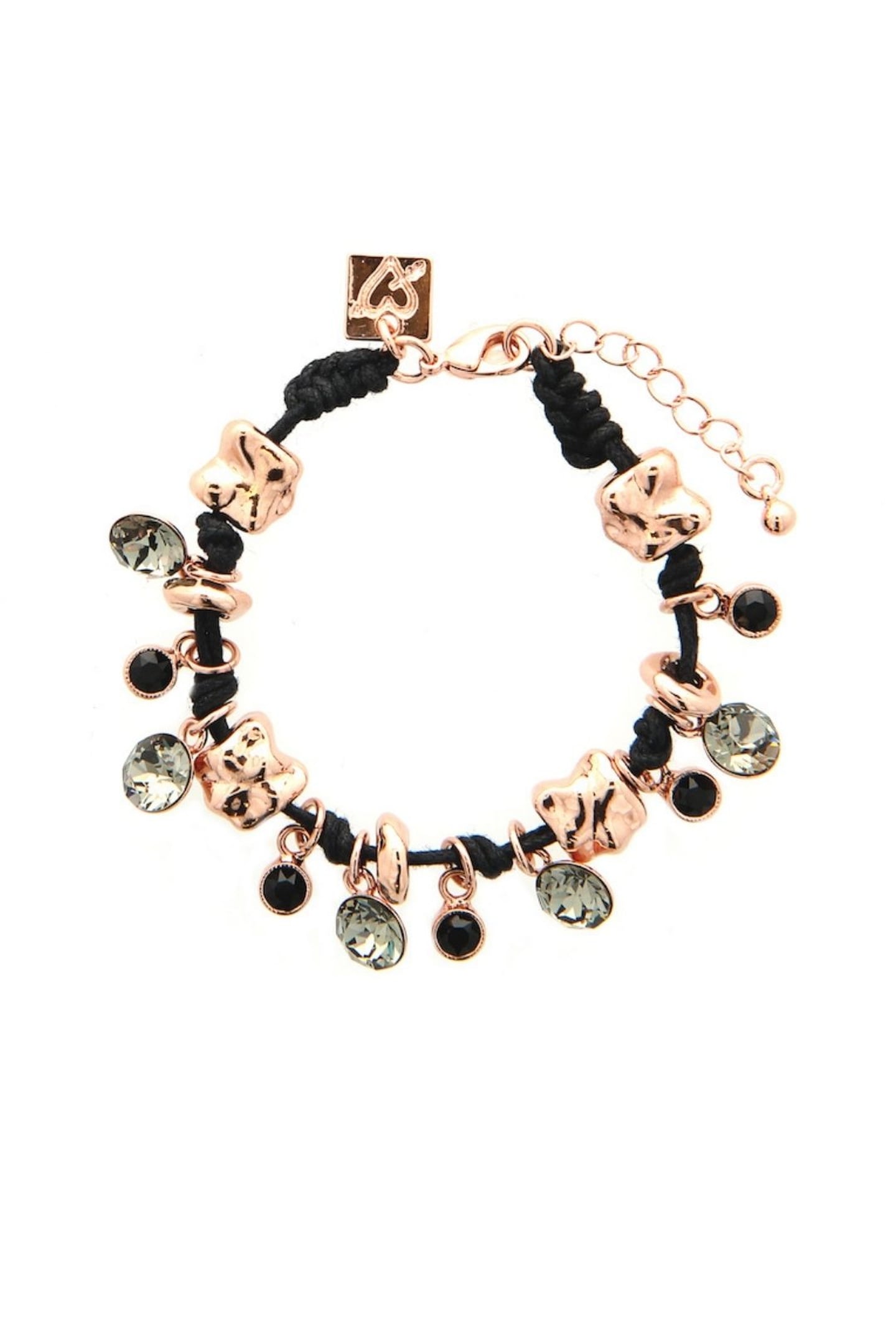 CLASSIC ROSE GOLD BRACELET GREY, ROSÉ GOLD 1