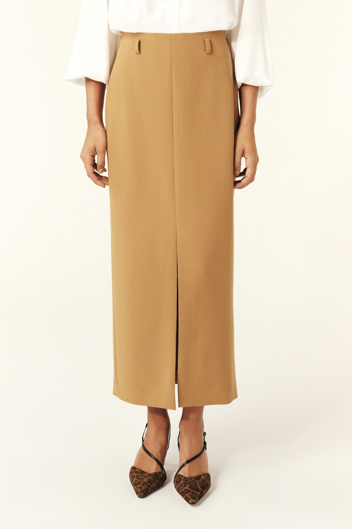 LONG SKIRT CAMEL 1