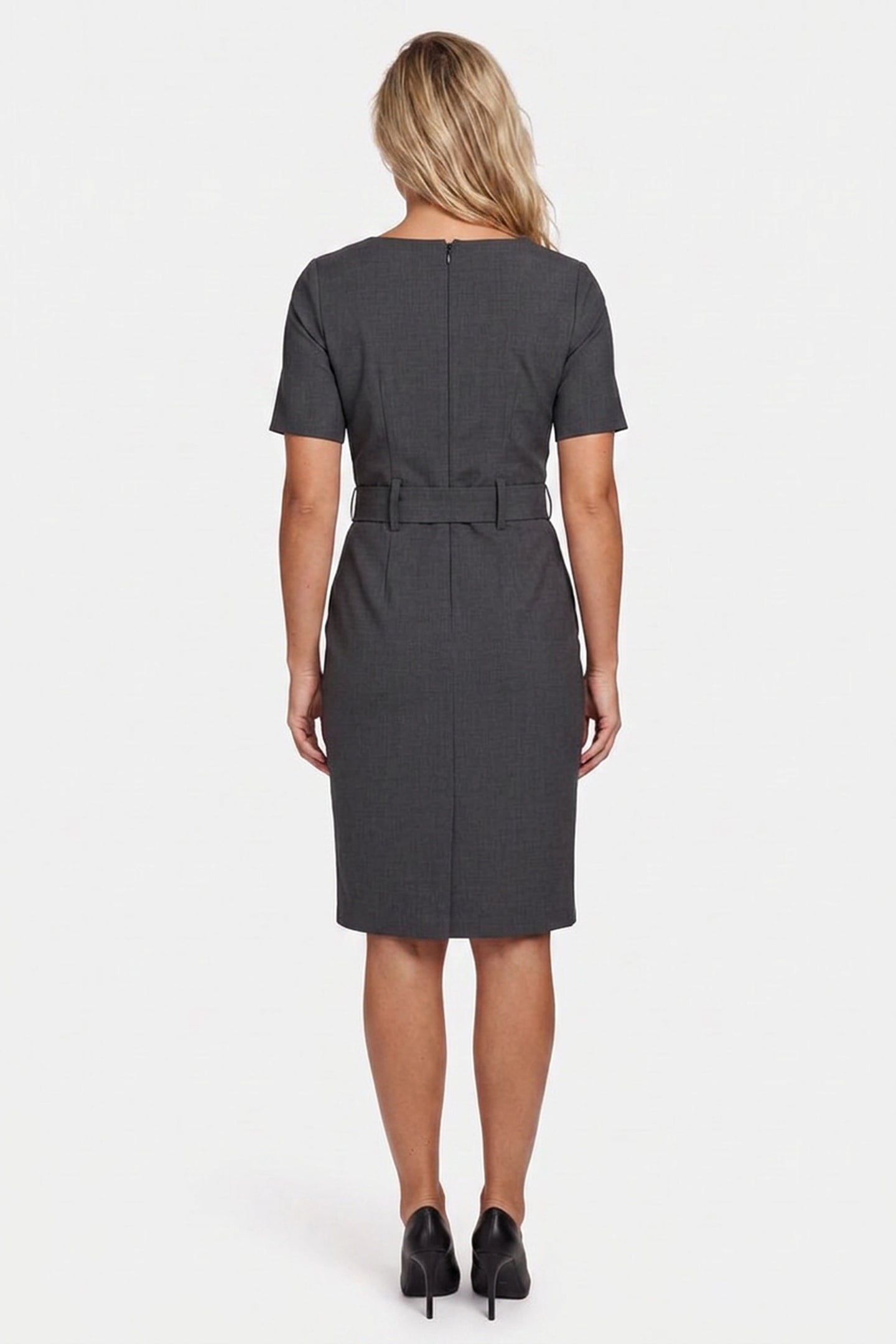BESSY SLIM SS MIDI D DARK GREY 2