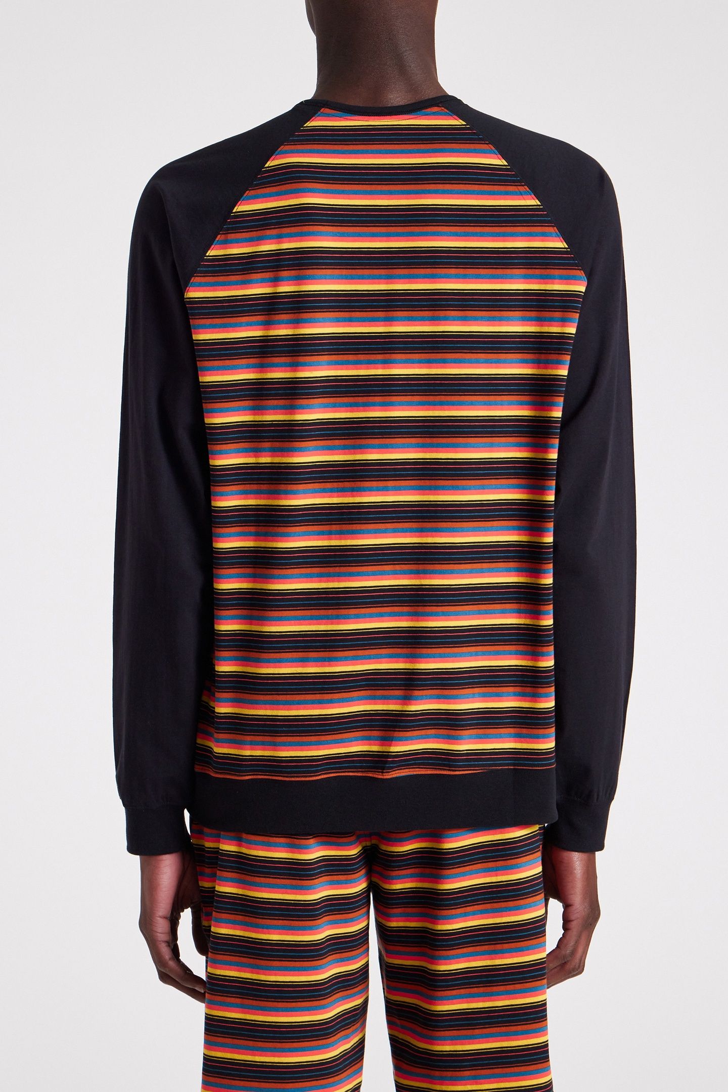 MEN L/S TOP ANDY BRT STRP ARTIST_STRIPE 2