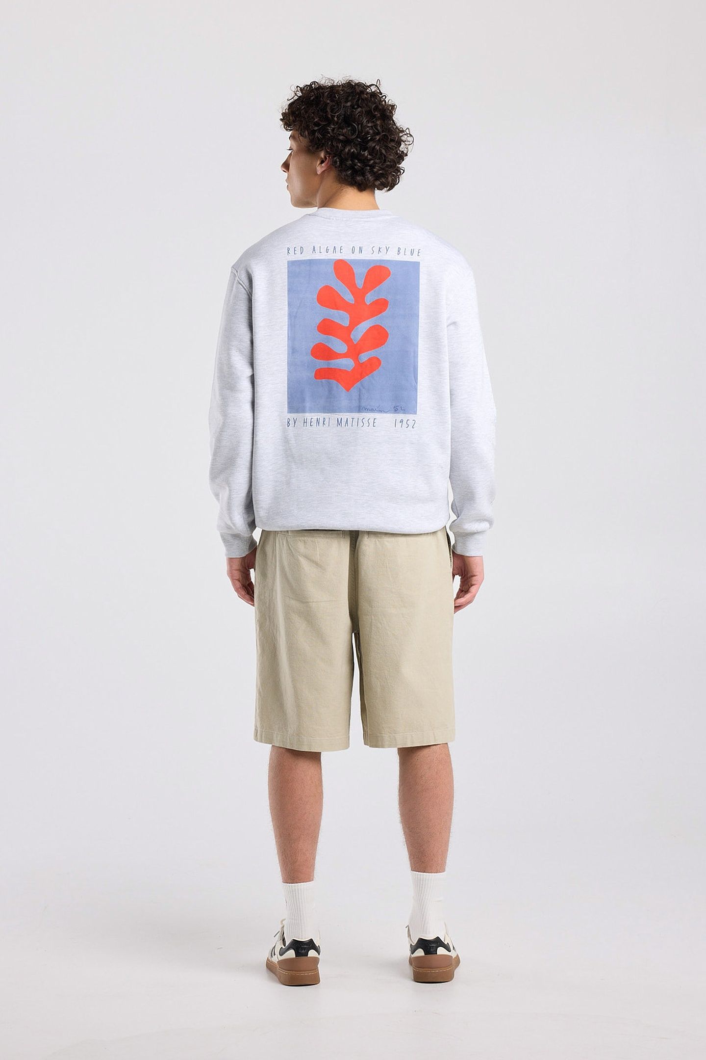 SHELDON CREW LIGHT GREY MELANGE 2