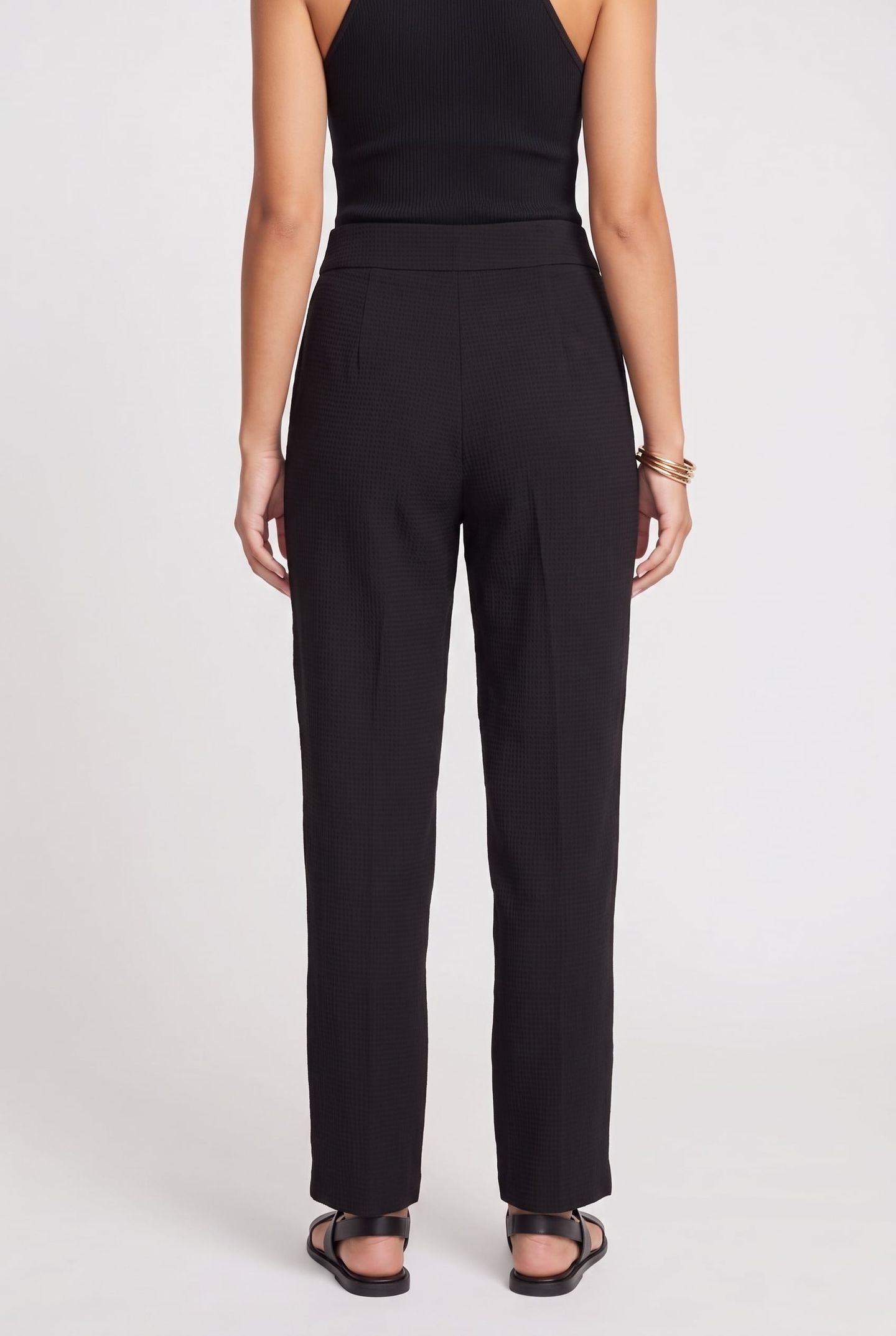 ARIANA OVERLAP TAPER JET BLACK A996 2