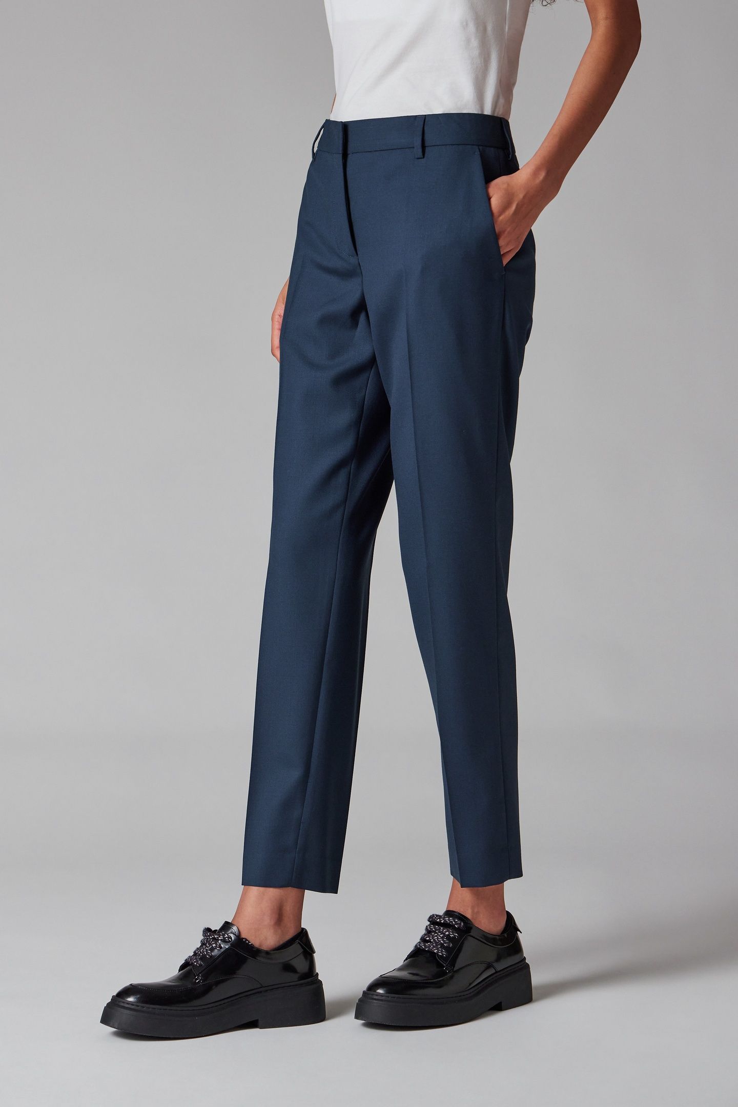 WOMENS TROUSERS PETROL GREEN 7
