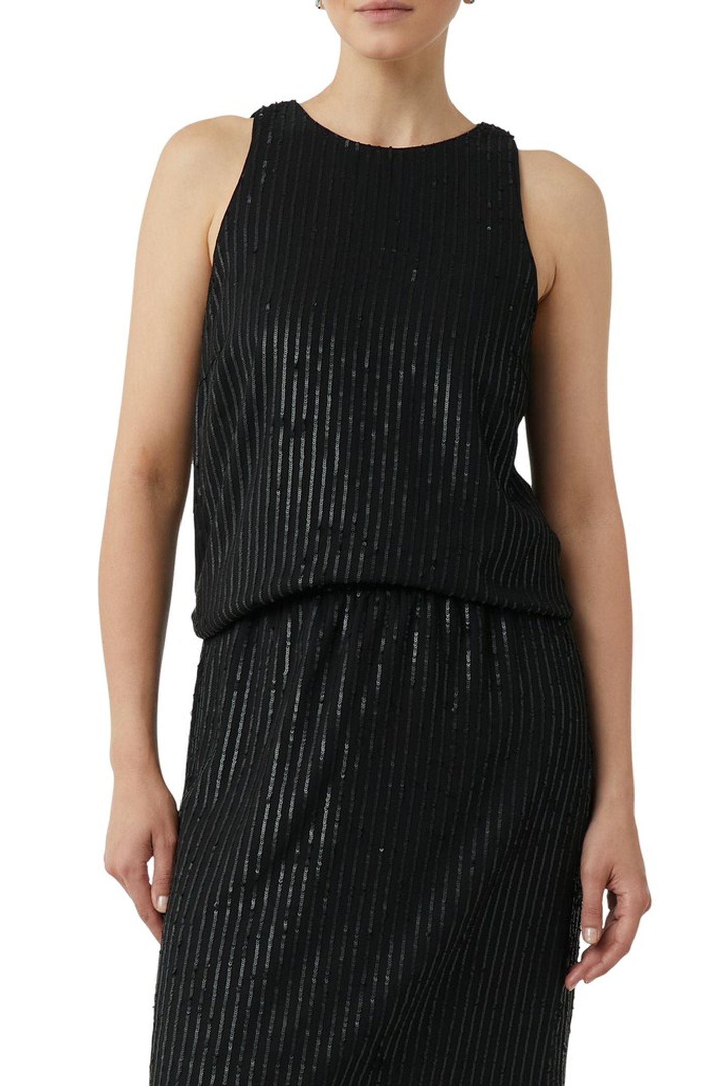 COMMA BLOUSES BLACK 1