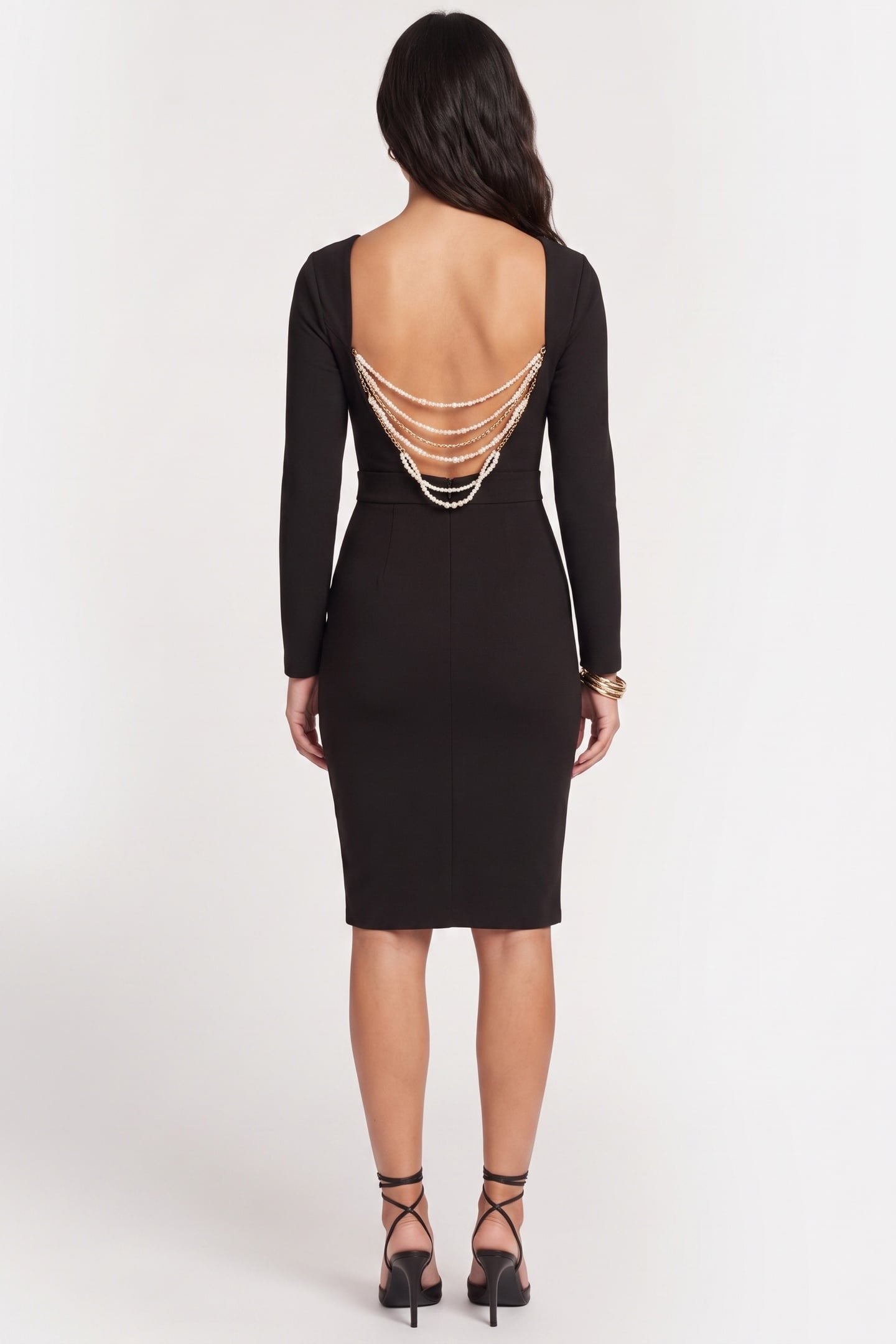 CELIA DRESS JET BLACK A996 2