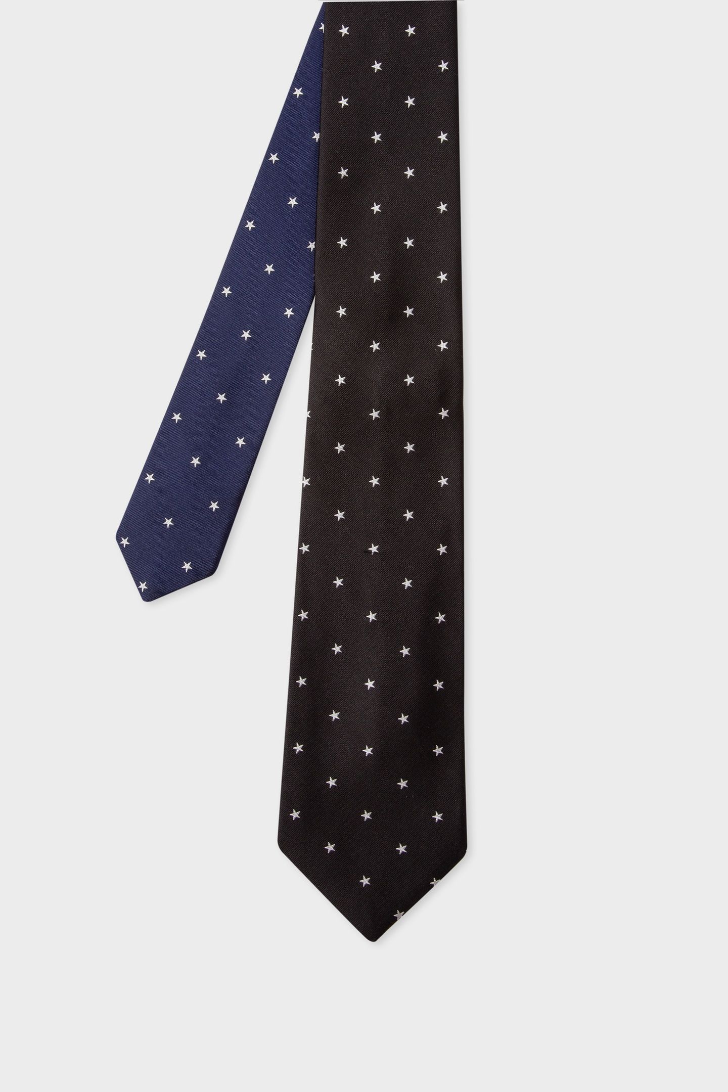 MEN TIE STARS BLACK 5