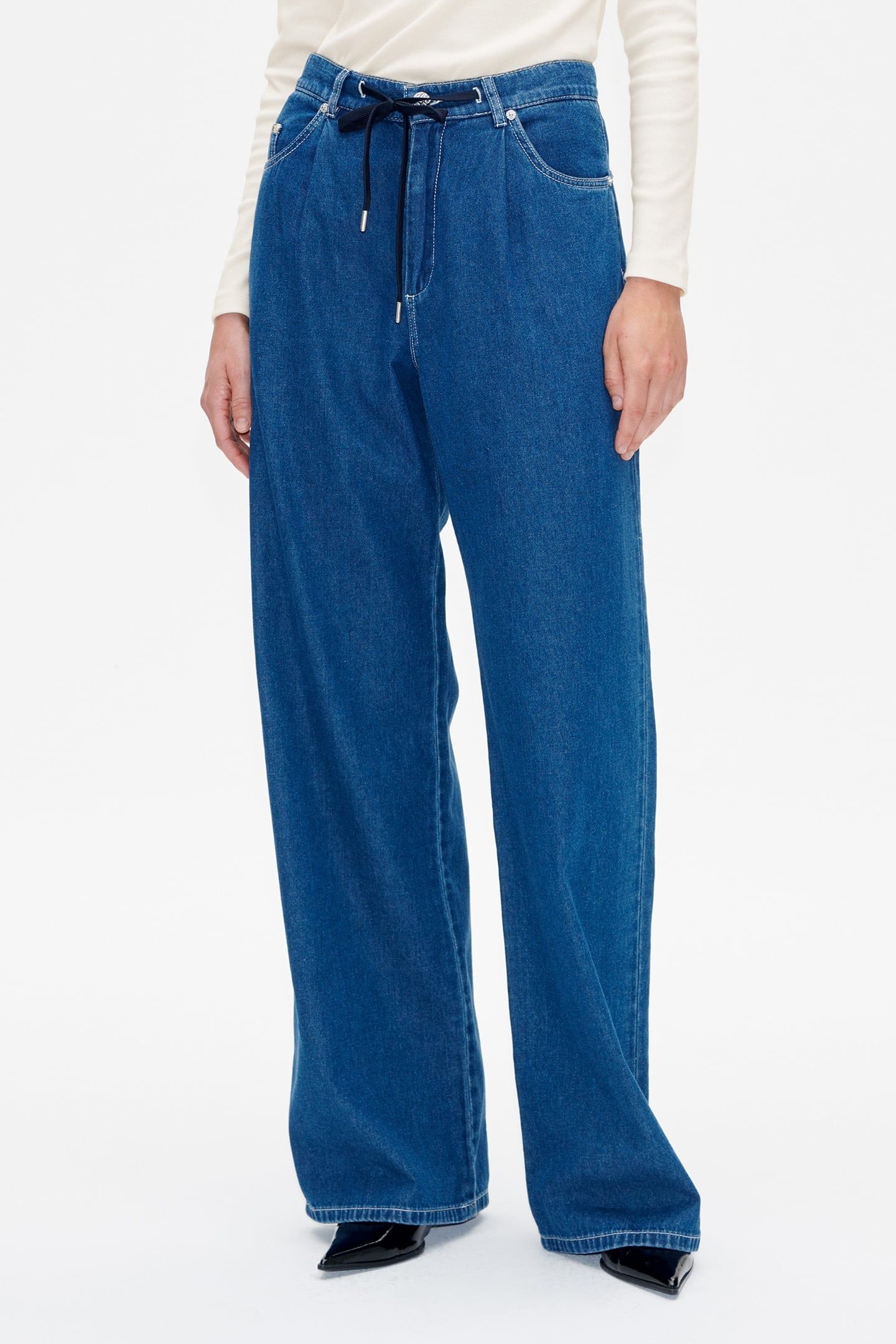NANNY JEANS LIGHT WORN DENIM 2