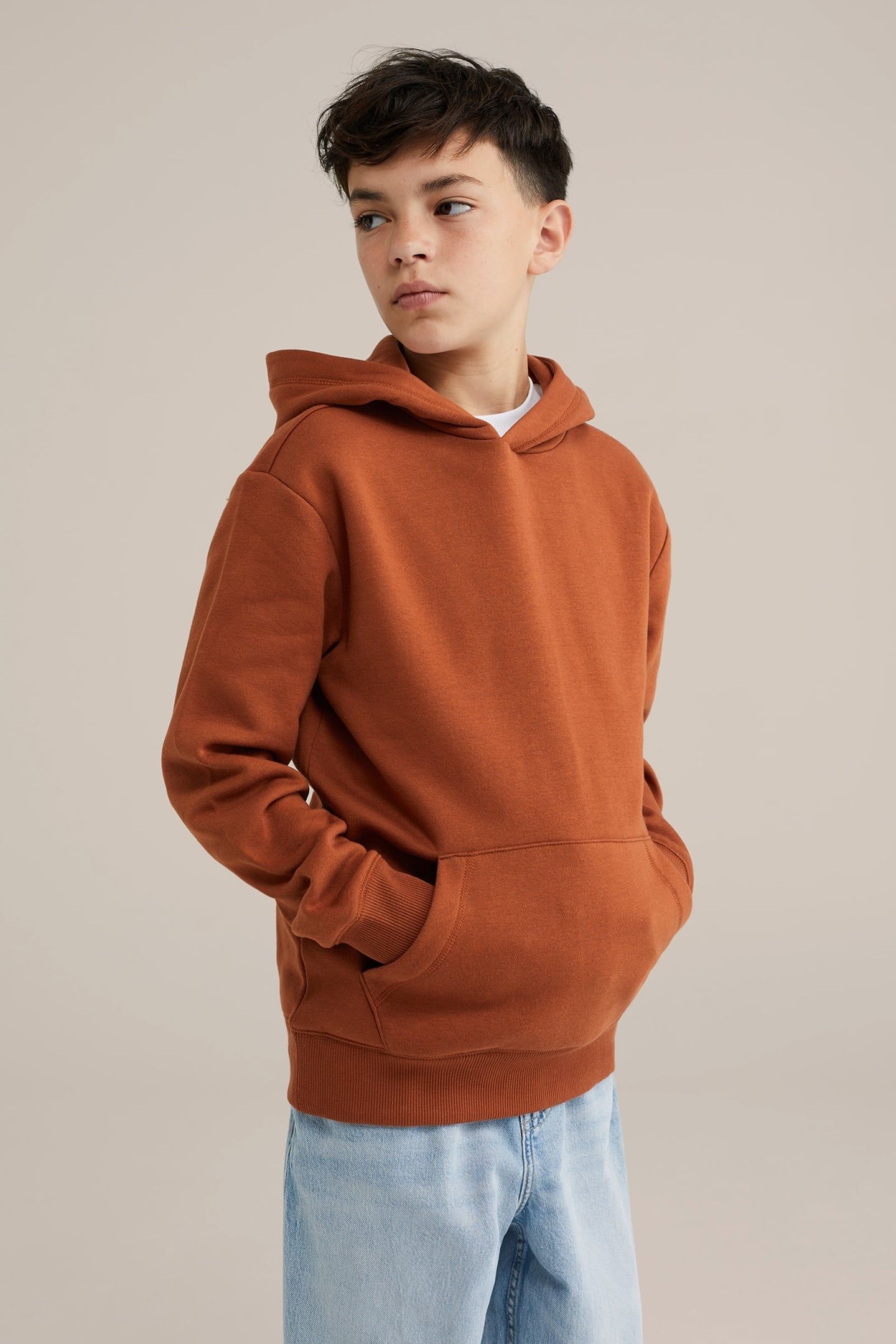 SWEATER RUST BROWN 2