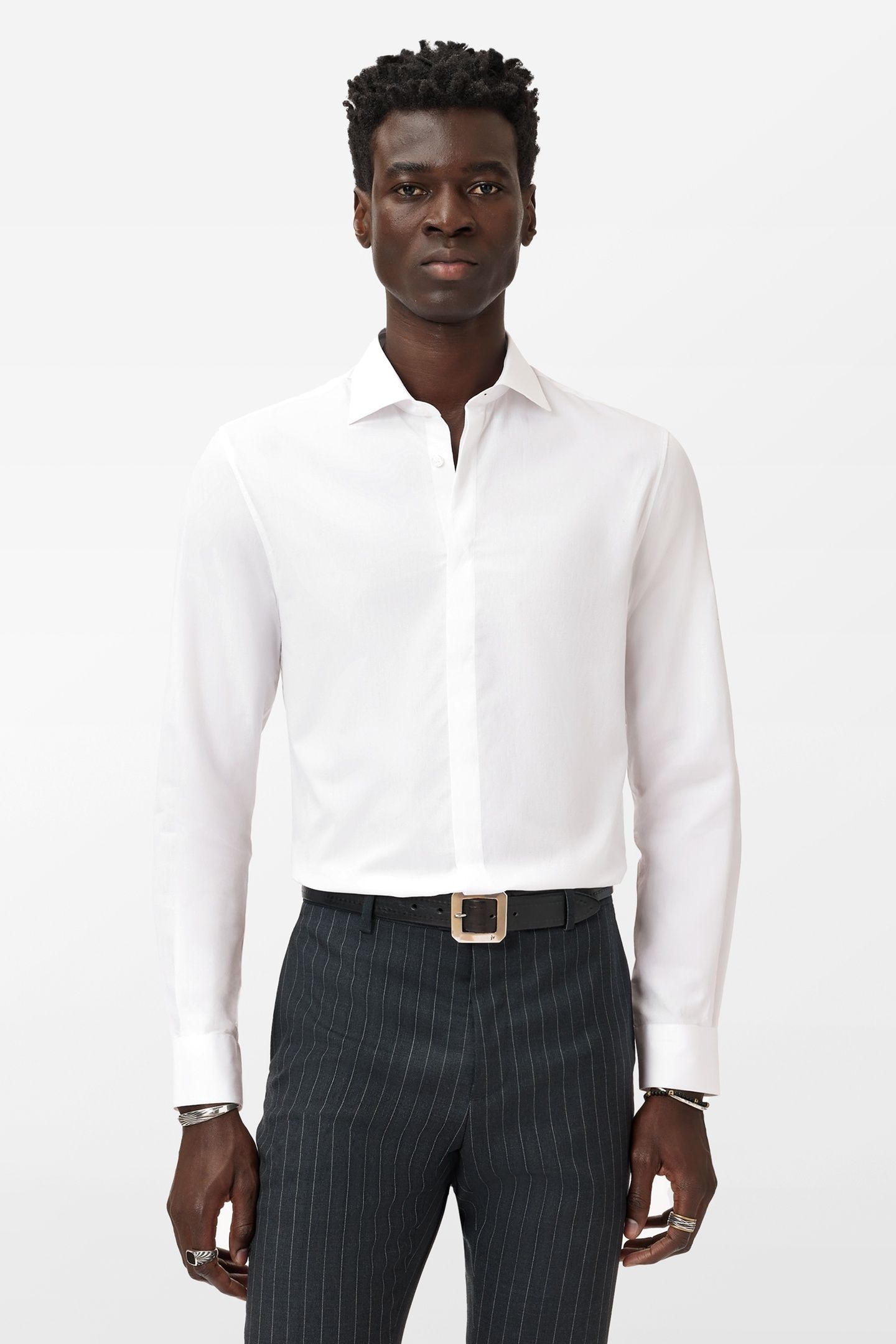 HENDRIX DRESS SHIRT WHITE 1