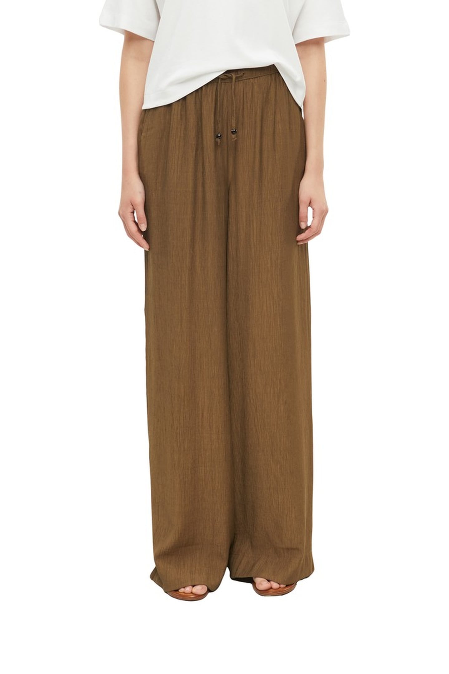 S.OLIVER PANTS BROWN 1