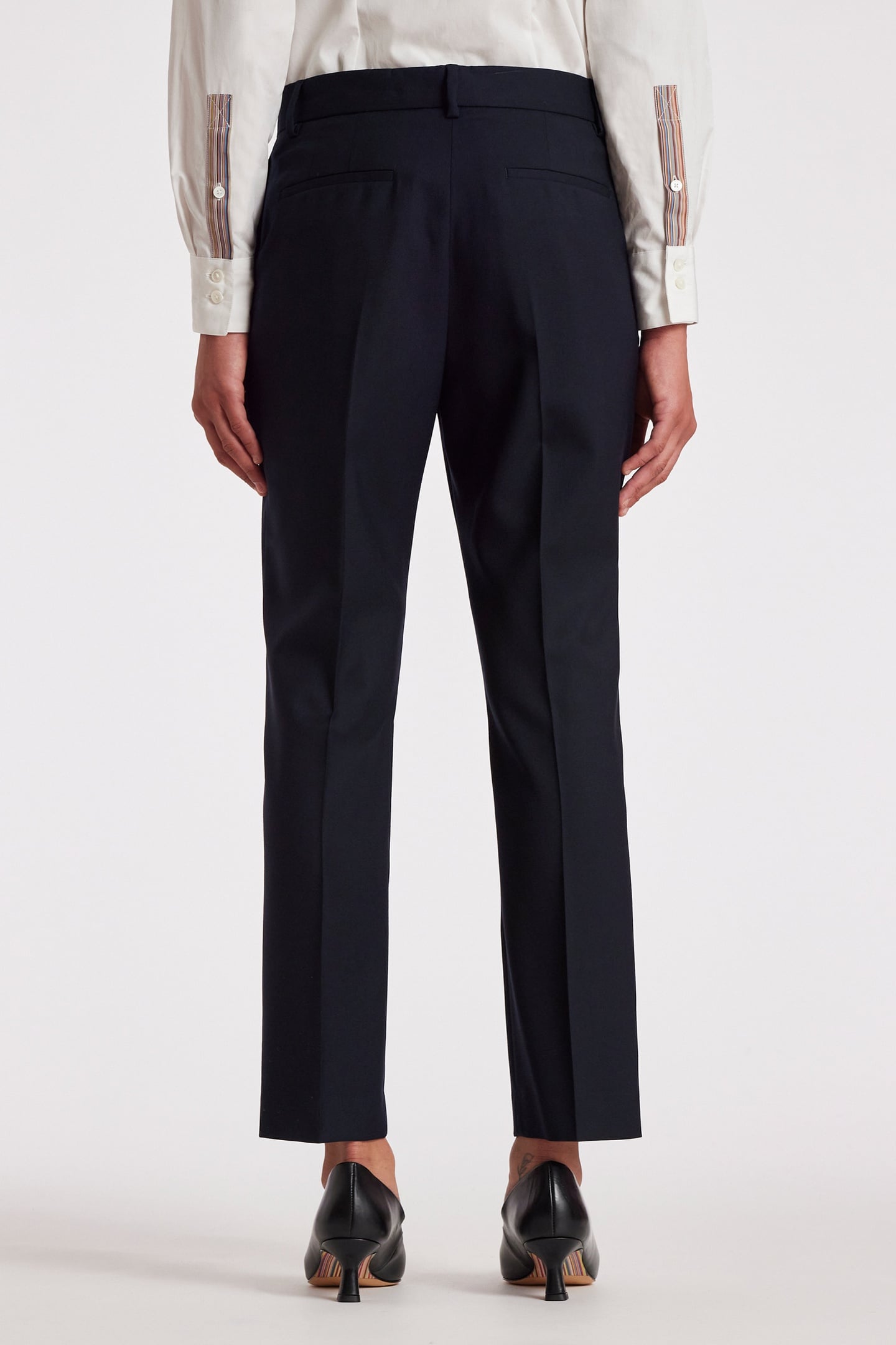 WOMENS TROUSERS VERY DARK NAVY 3