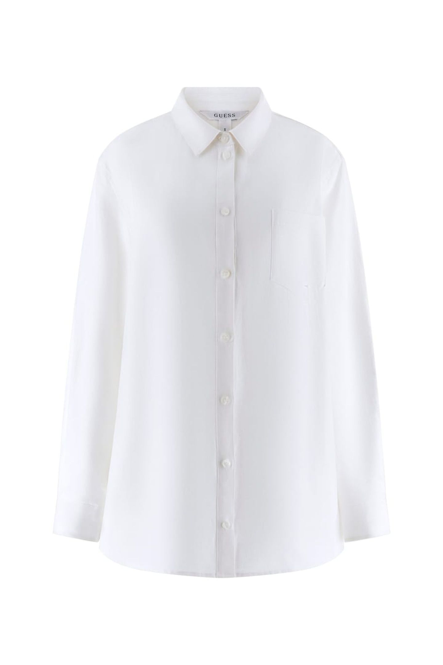 LS GEN LINEN SHIRT PURE WHITE 8
