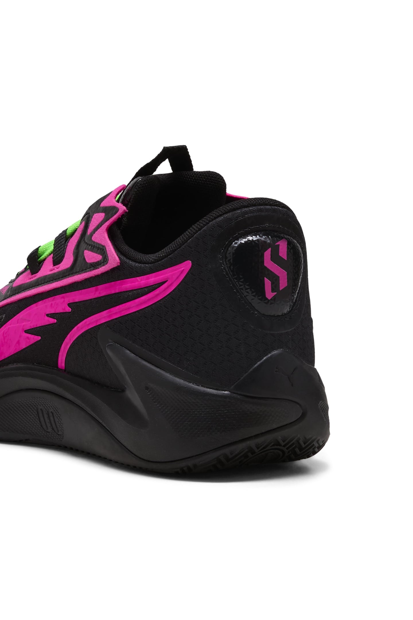 UNISEX SCOOT ZEROS II VN BLACK-FLURO PINK PES 4
