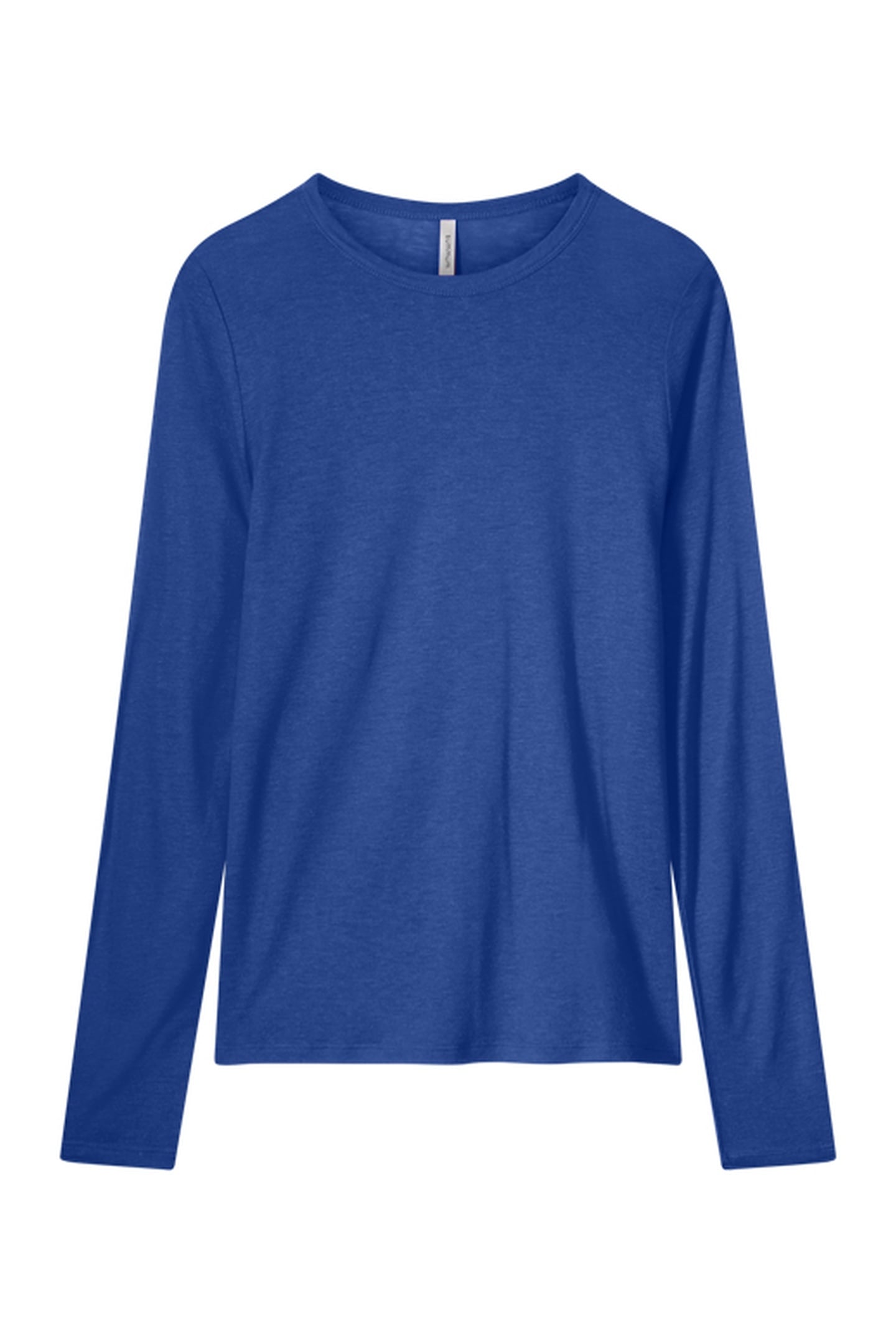 ROUND NECK TOP LYOCELL WOOL BASICS ROYAL BLUE 3
