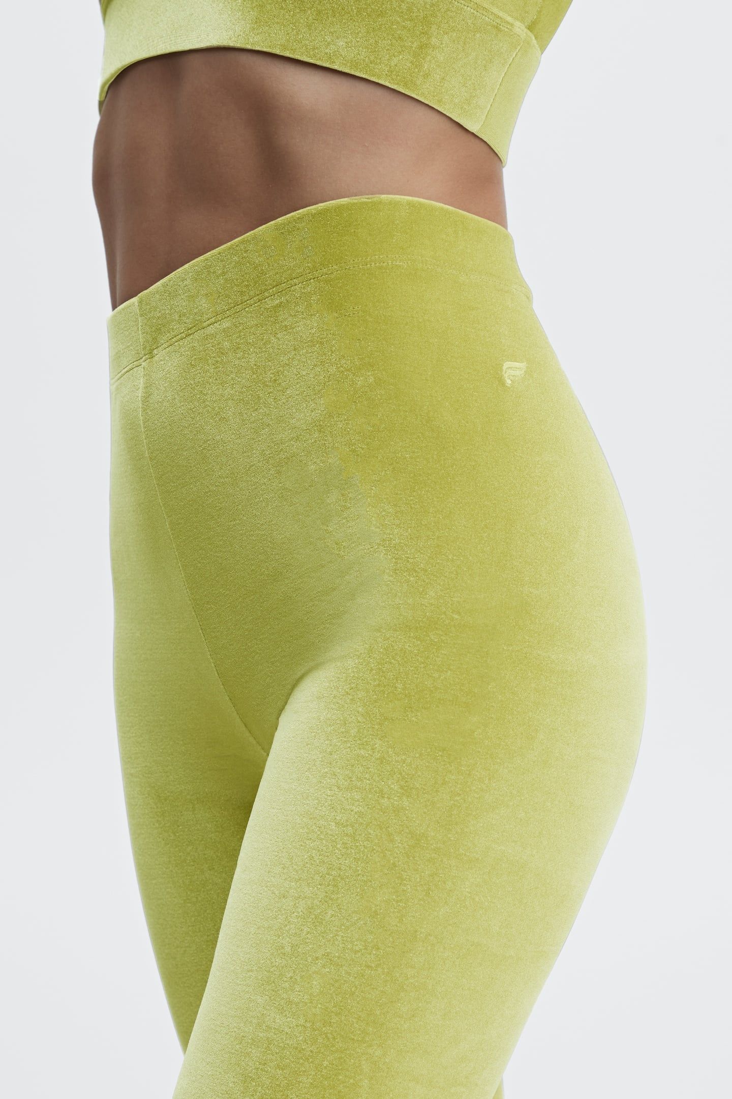 EMMA VELOUR LEGGING GOLDEN LEAF 4