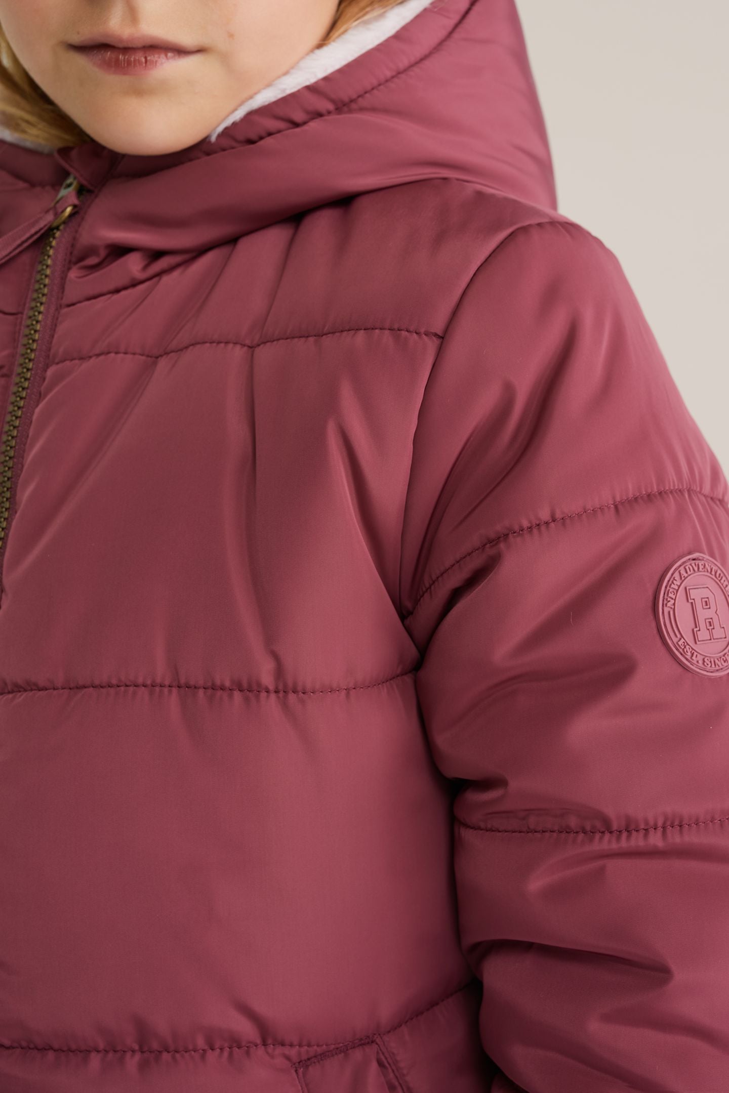 JACKET REVERSIBLE BOMBER OLD ROSE 6