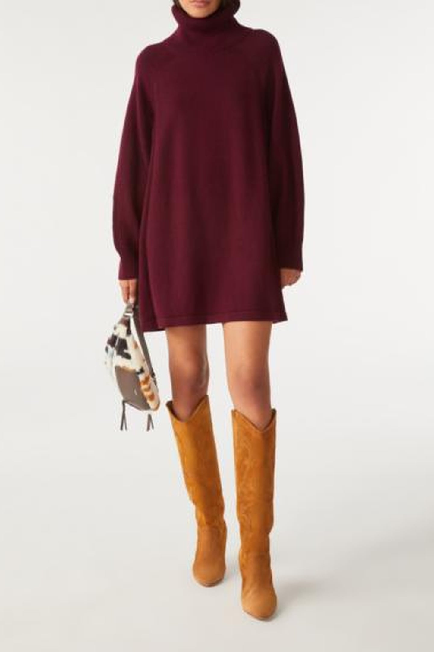 MINI DRESS BORDEAUX 1