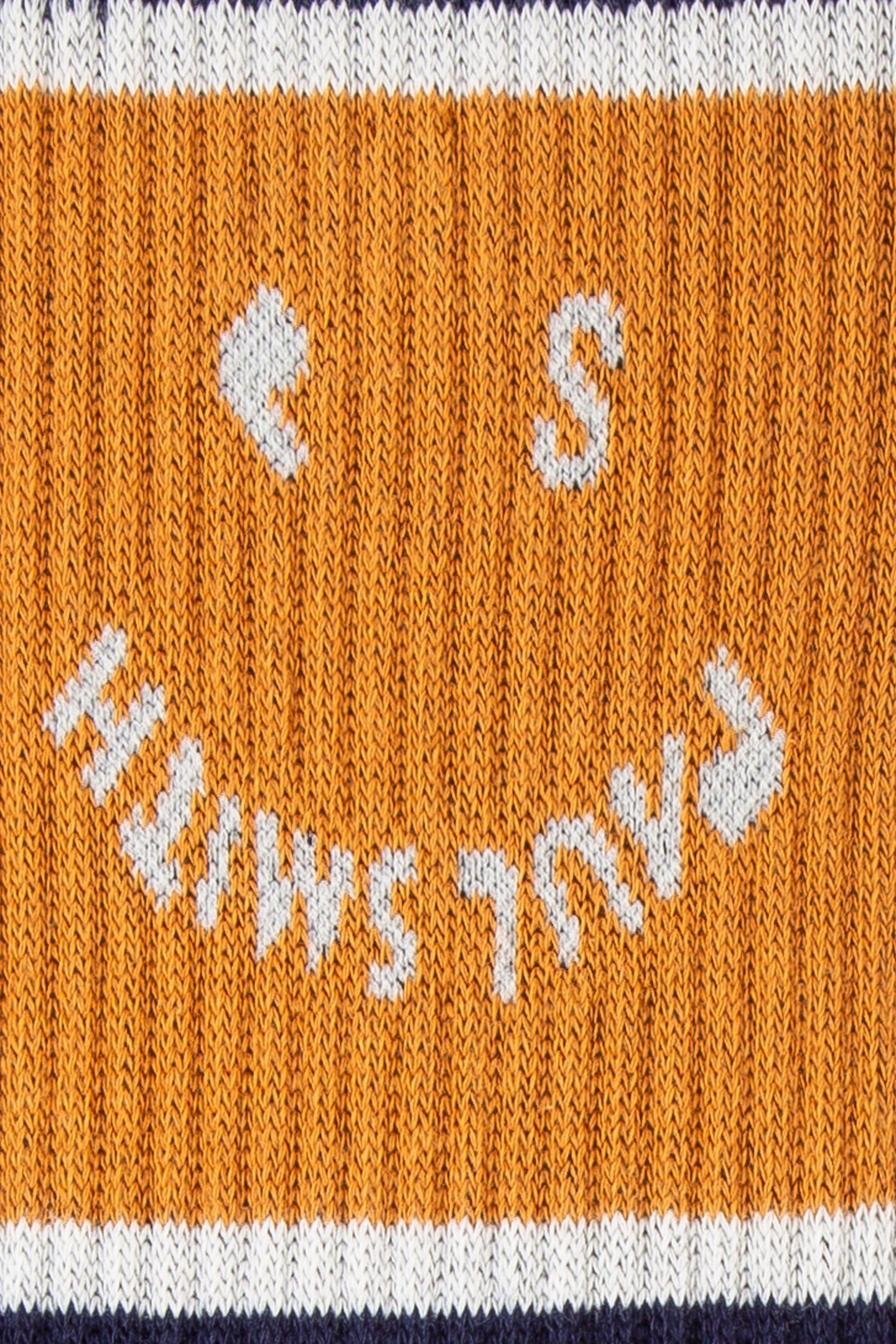 MEN SOCK HAPPY NAVY 3