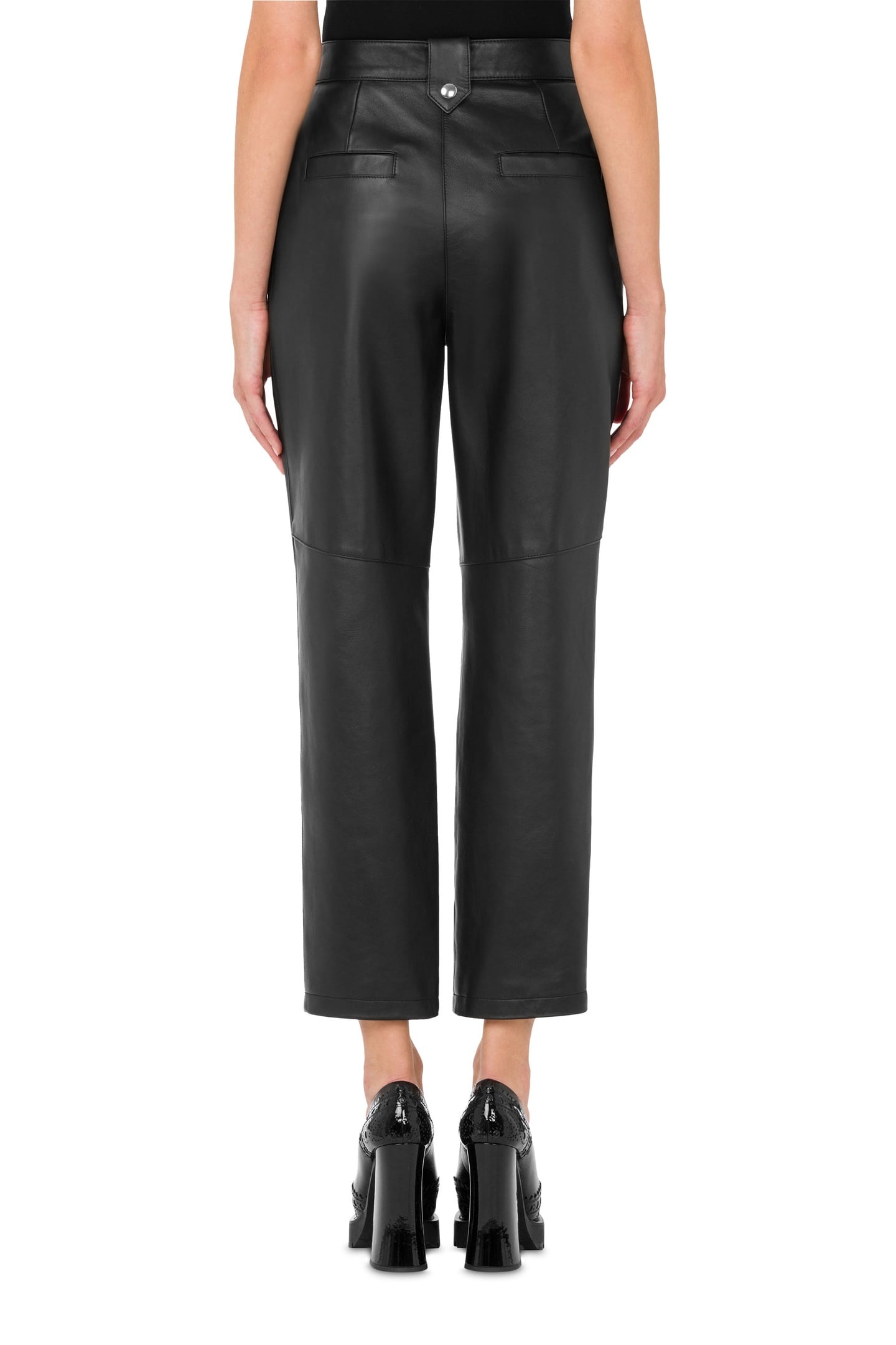 NAPPA LEATHER TROUSERS BLACK 2