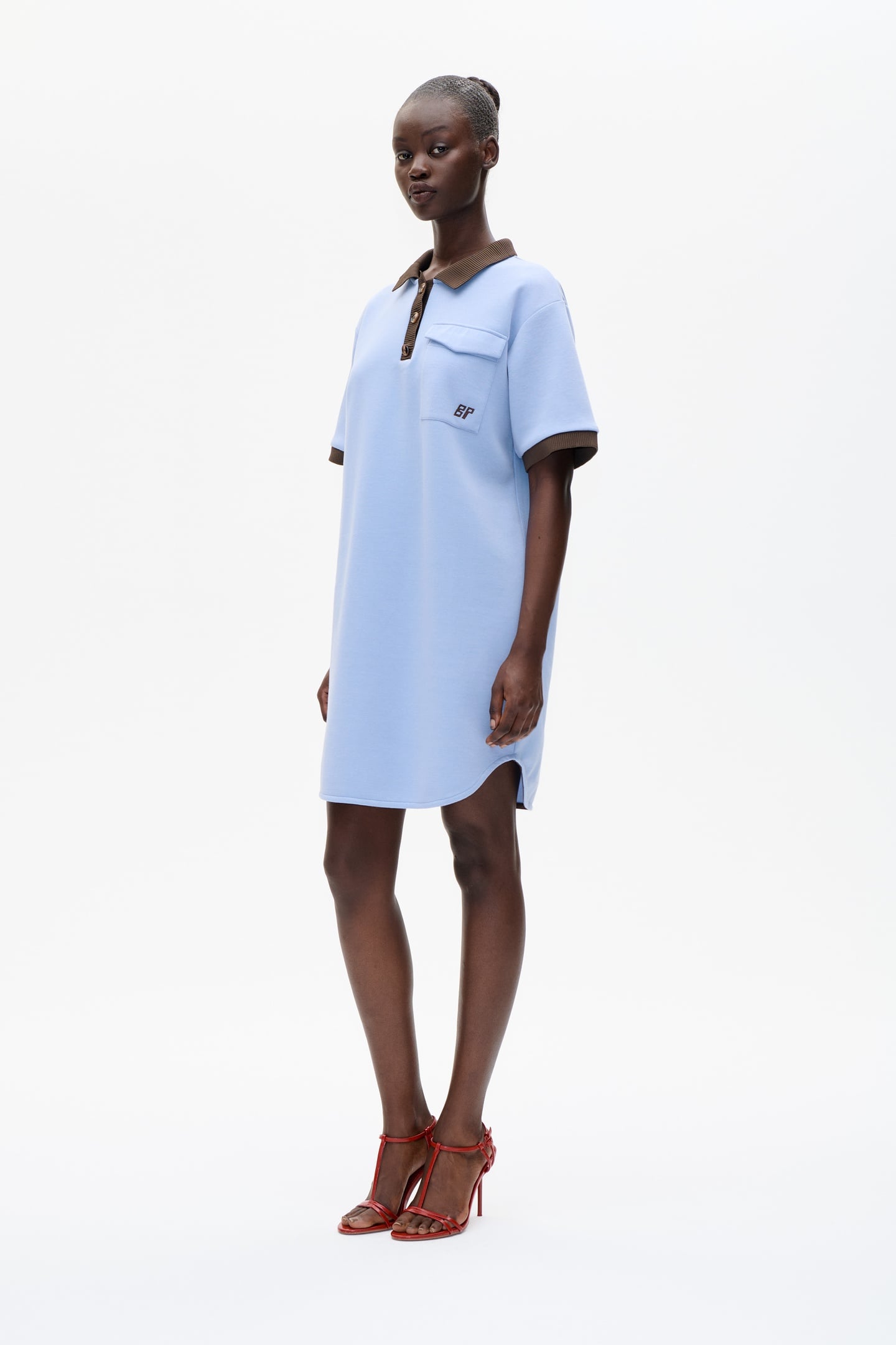 JONCY DRESS BEL AIR BLUE 1