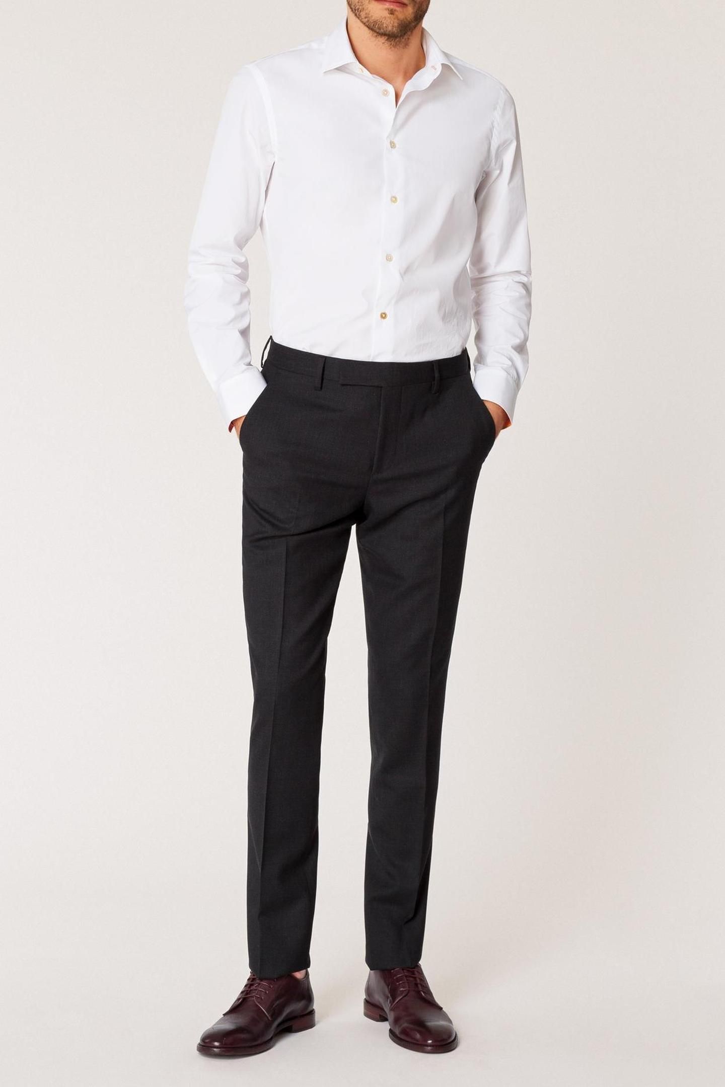 GENTS SLIM FIT TROUSER SLATE 5