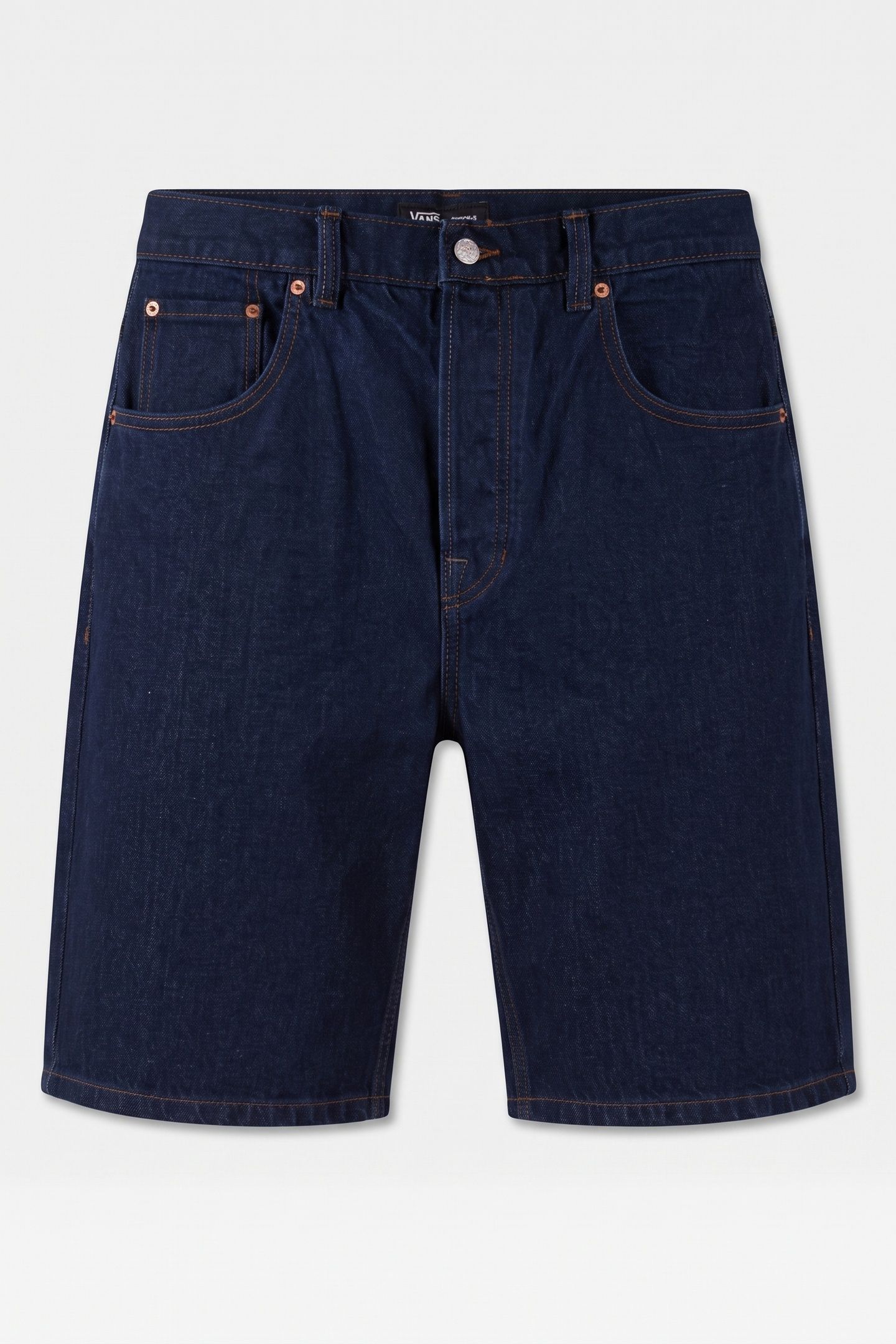 CHECK-5 BAGGY DENIM SHORTS BLUE 3