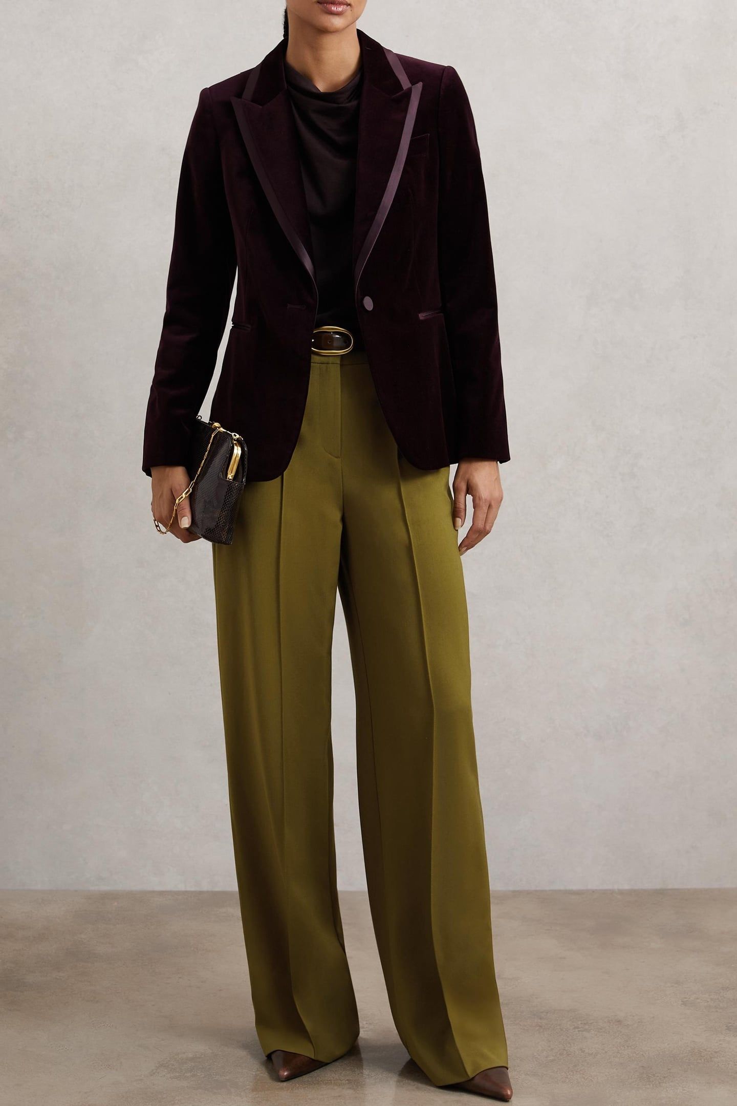 WIDE LEG TROUSER GREEN 2