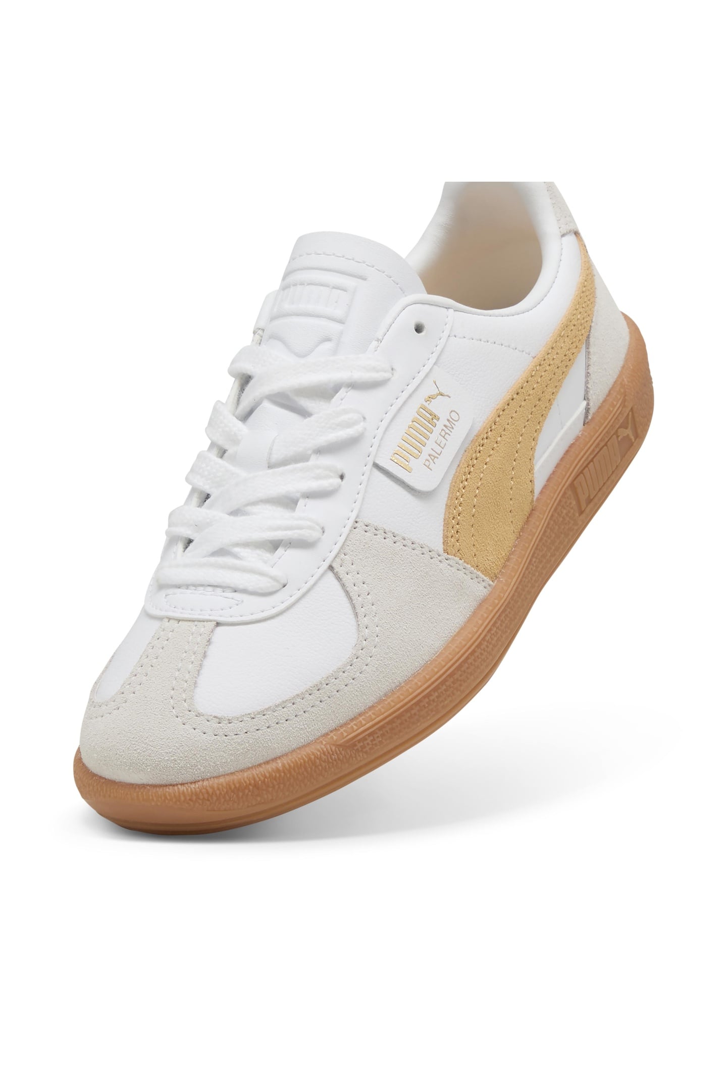 UNISEX PALERMO LTH WHITE-ALMOST APRICOT 4