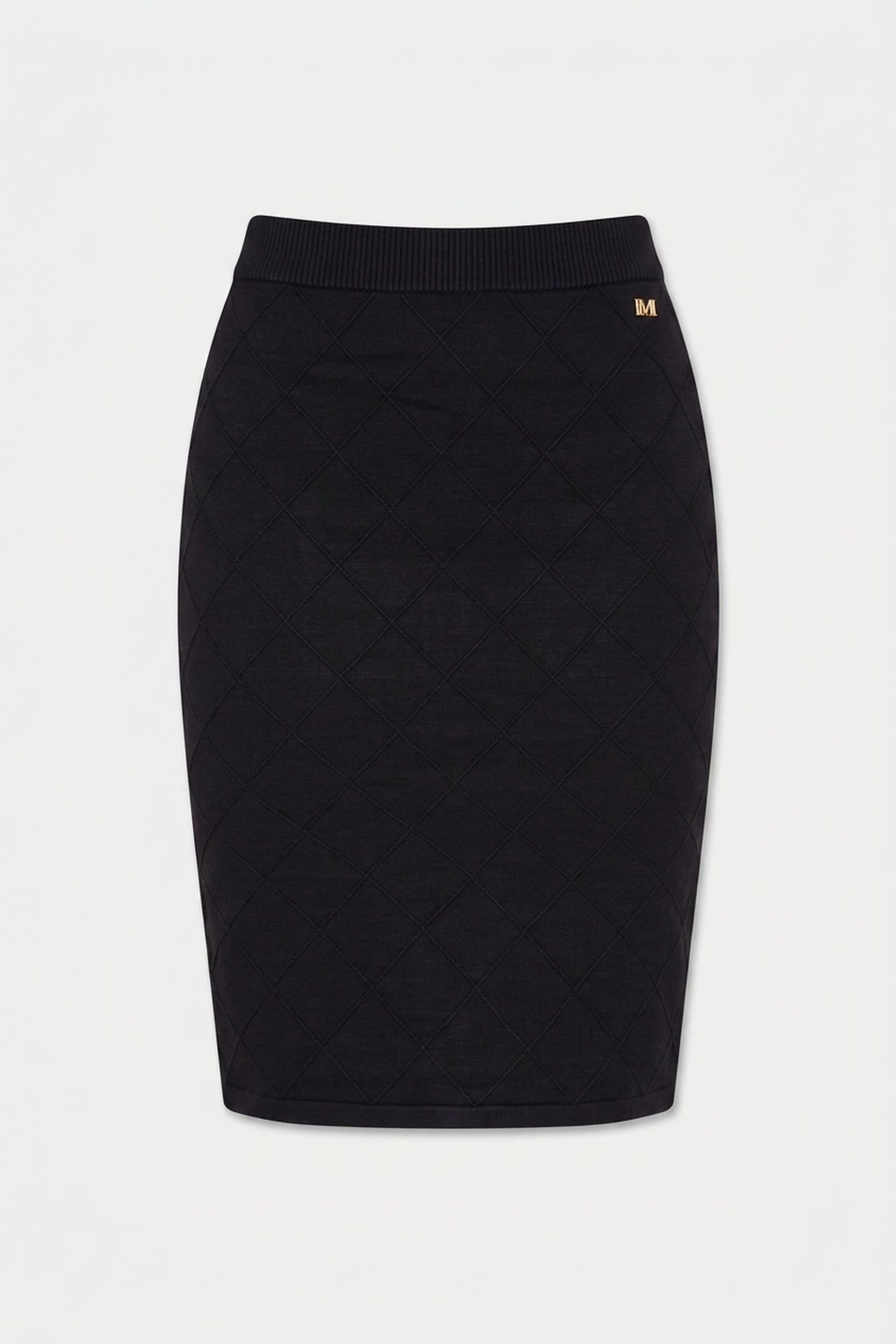 MILEY PENCIL SKIRT JET BLACK A996 3