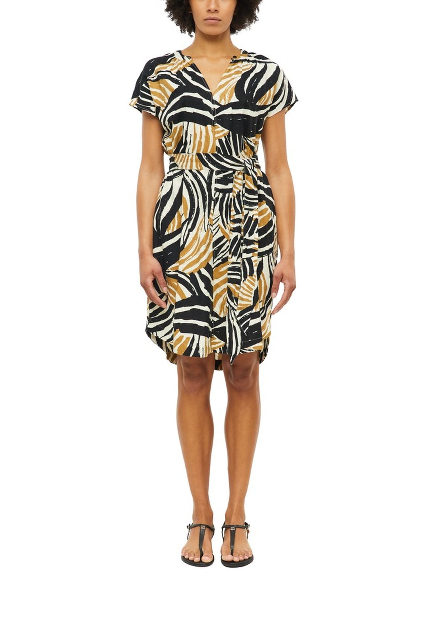 S.OLIVER DRESSES BROWN 2