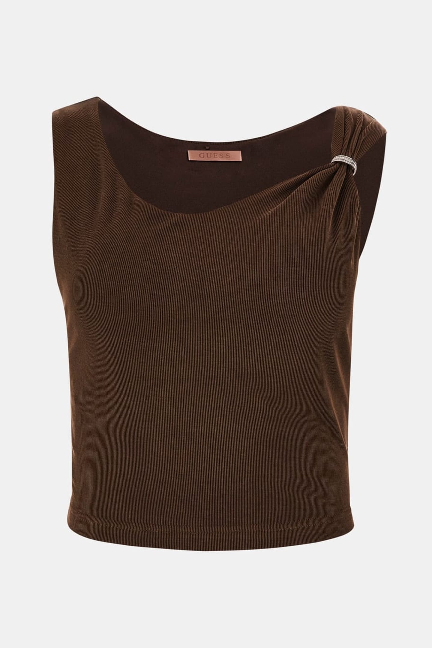 AIMEE SS JEWEL DRAP ESPRESSO BROWN 4