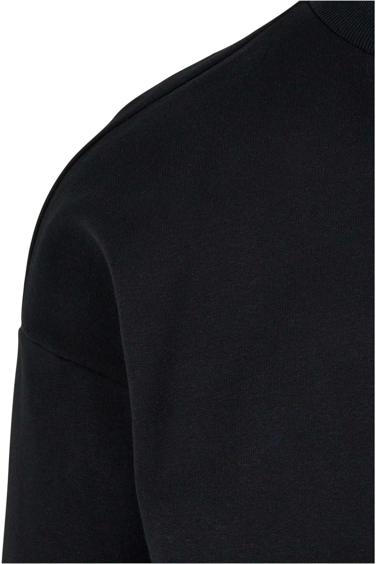 HIGH RIB NECK CREW BLACK 10