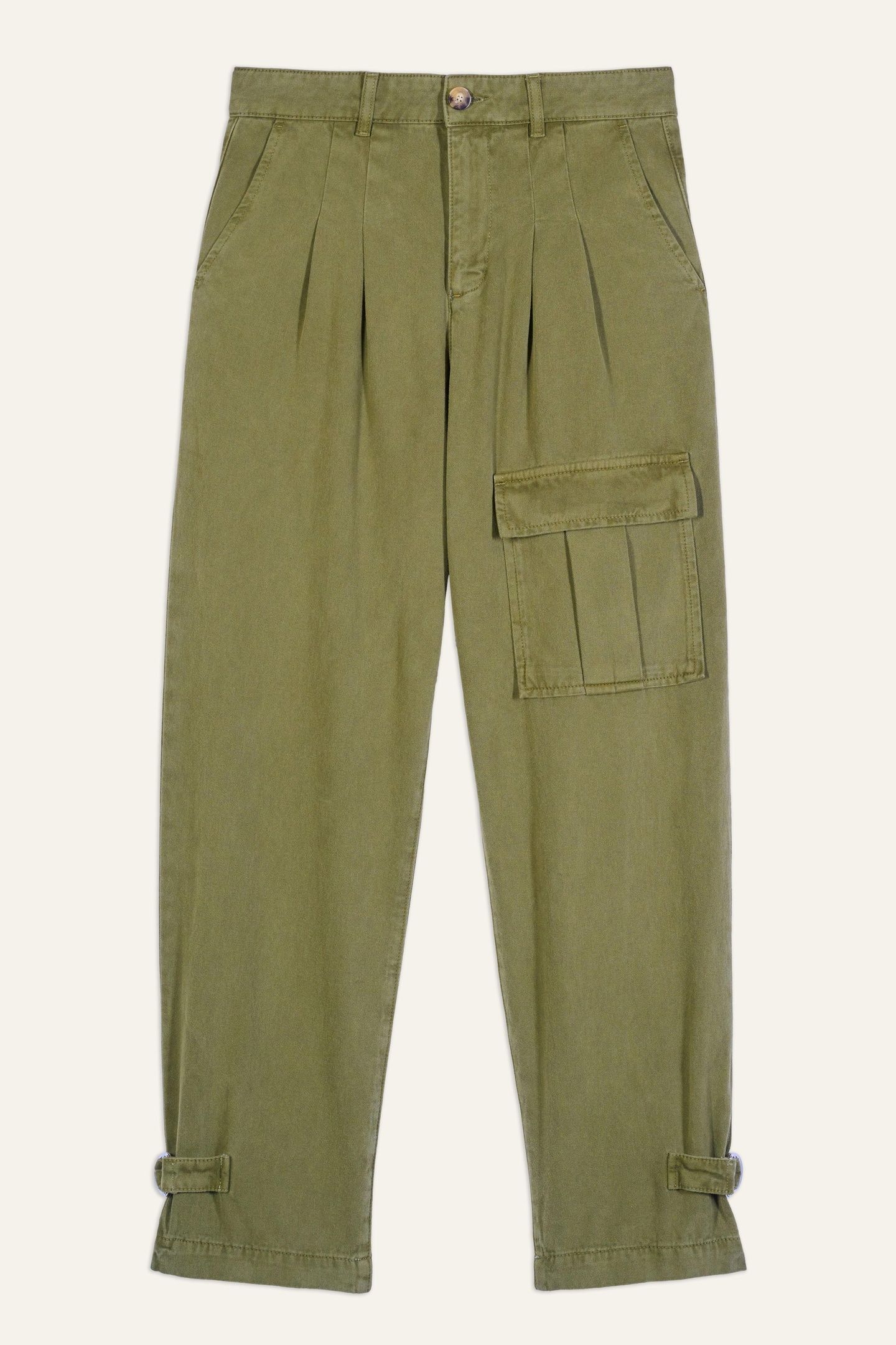STRAIGHT TROUSERS KAKI 3