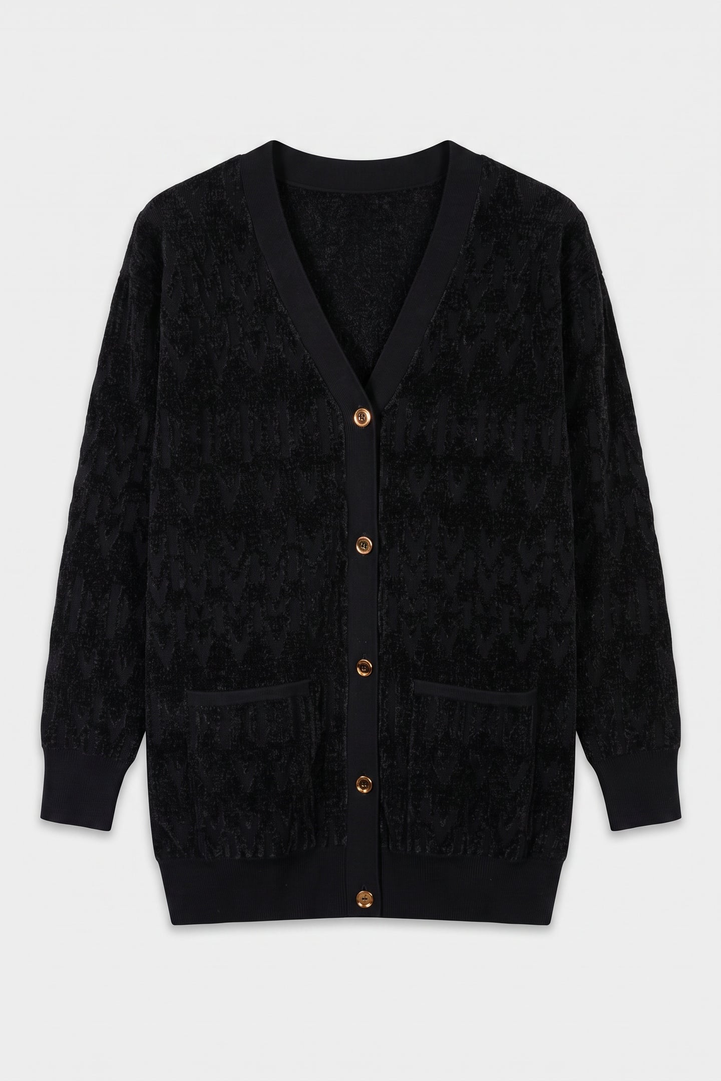 ADELE LOGO CHENILLE JET BLACK A996 3