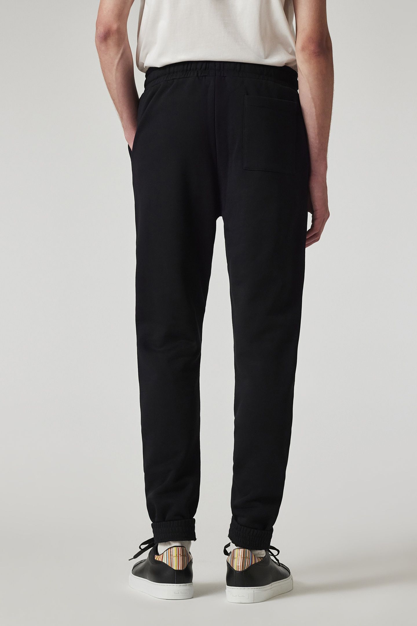 MENS JOGGER PS HAPPY EMB BLACK 2