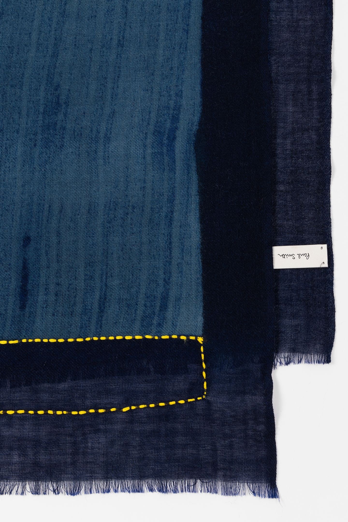 MEN SCARF COLOUR BLOCK NAVY 9