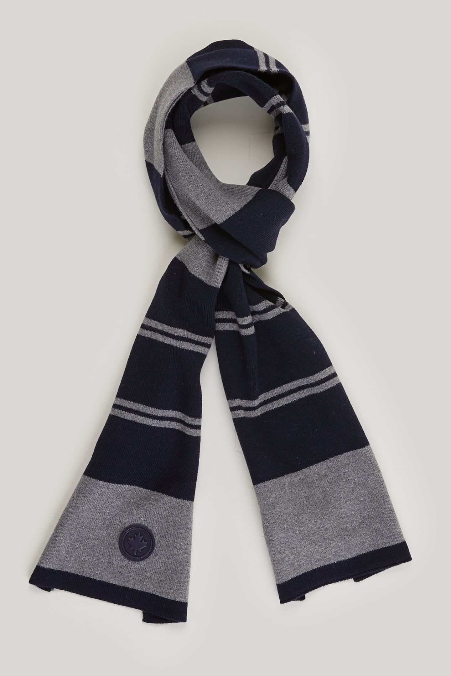 STRIPE PATTERN SCARF BLUE 1