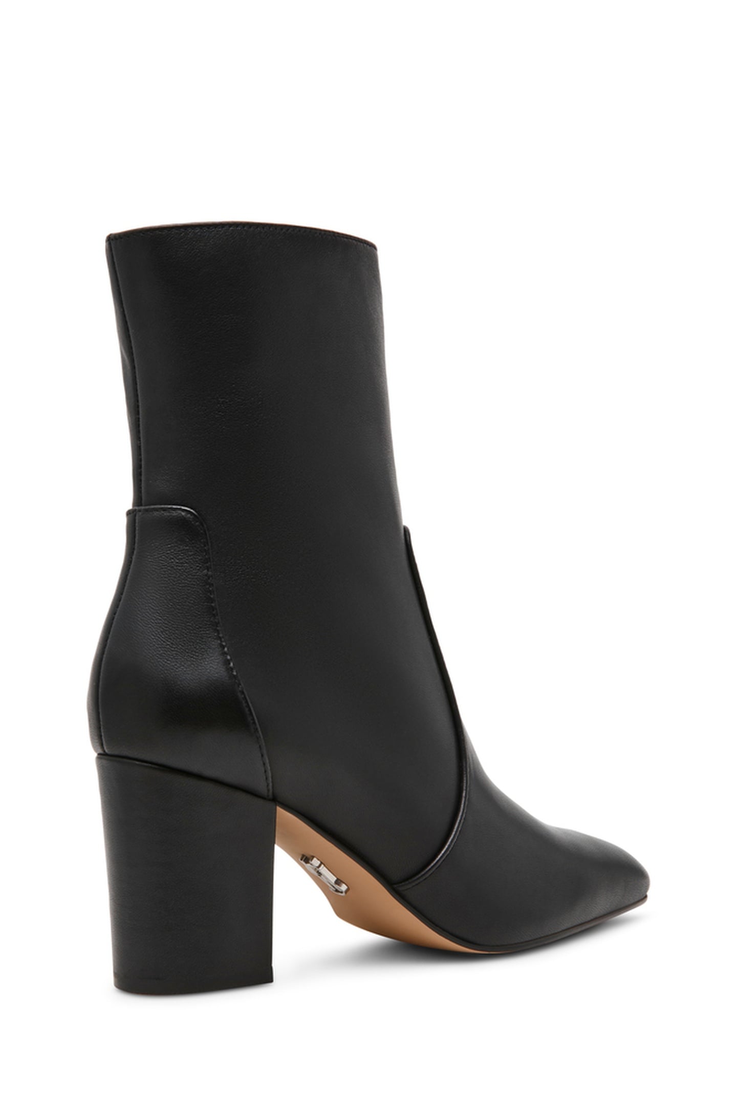 CROSSBAR BOOTIES BLACK LEATHER 4