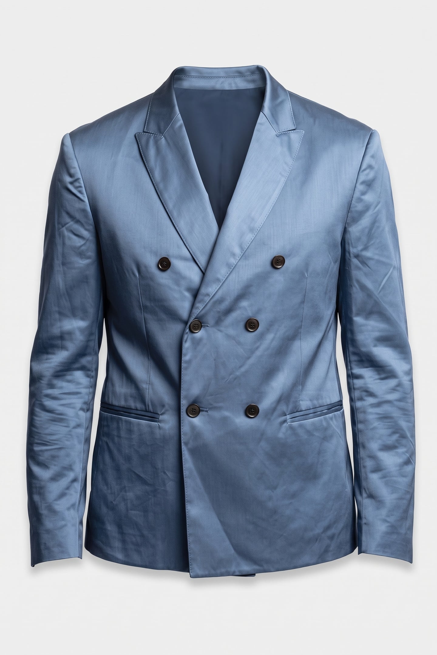 SLIM FIT DB JACKET WITH P STREAM BLUE 3
