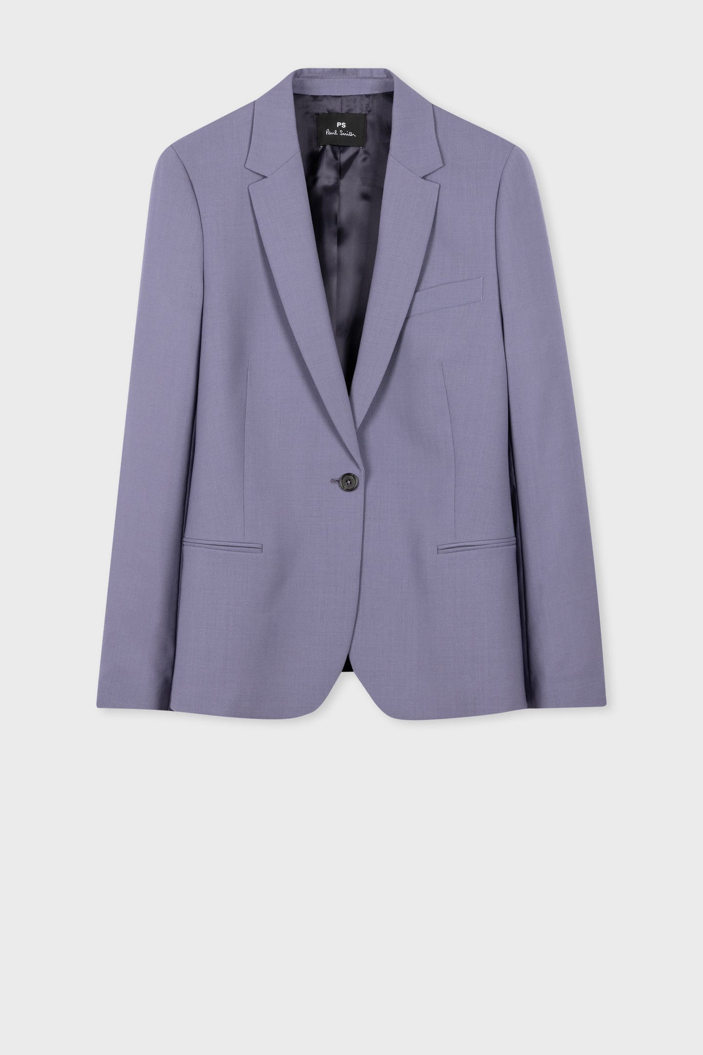 WOMENS SUIT JACKET LILAC 1