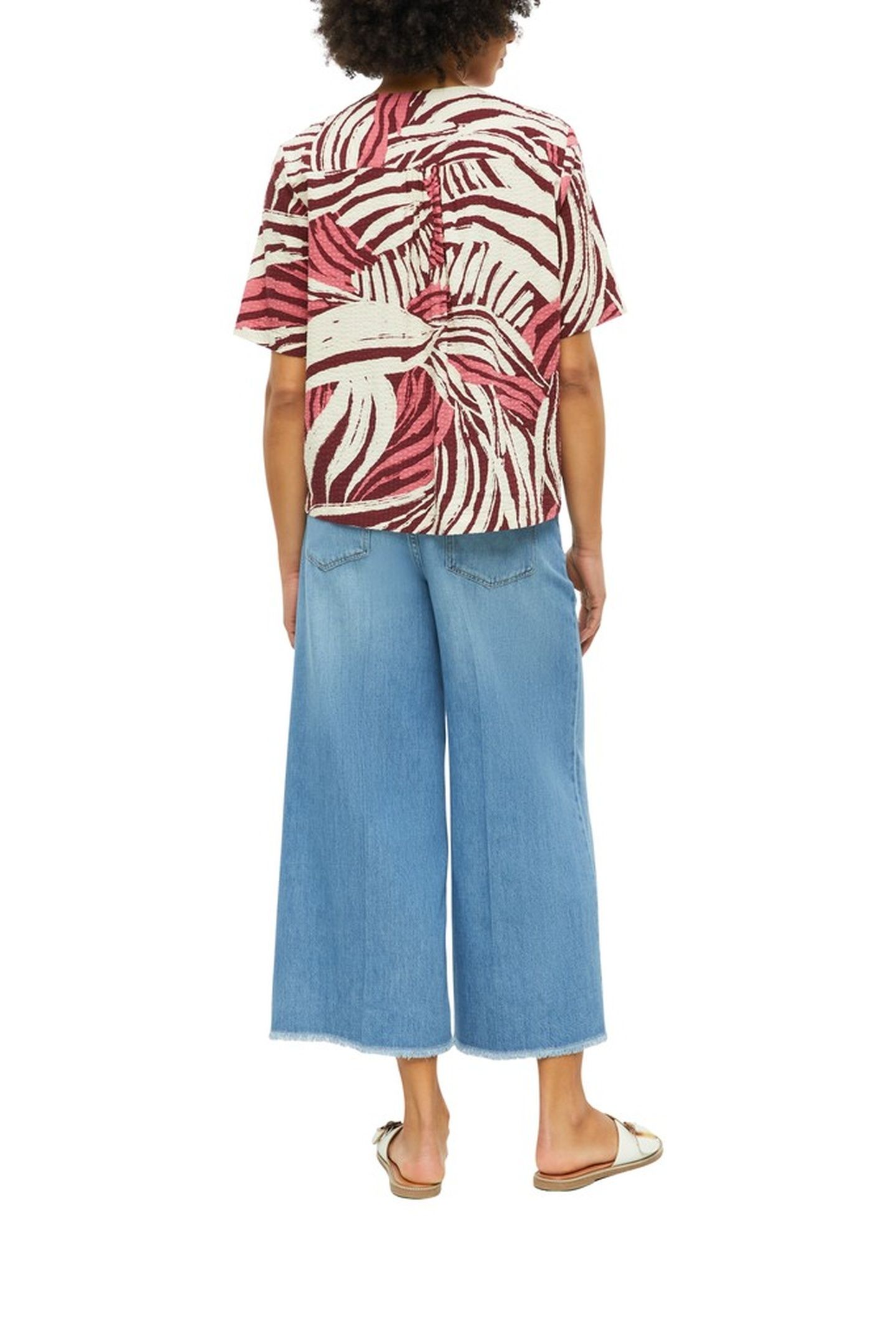 S.OLIVER BLOUSES PINK BURGUNDY 3
