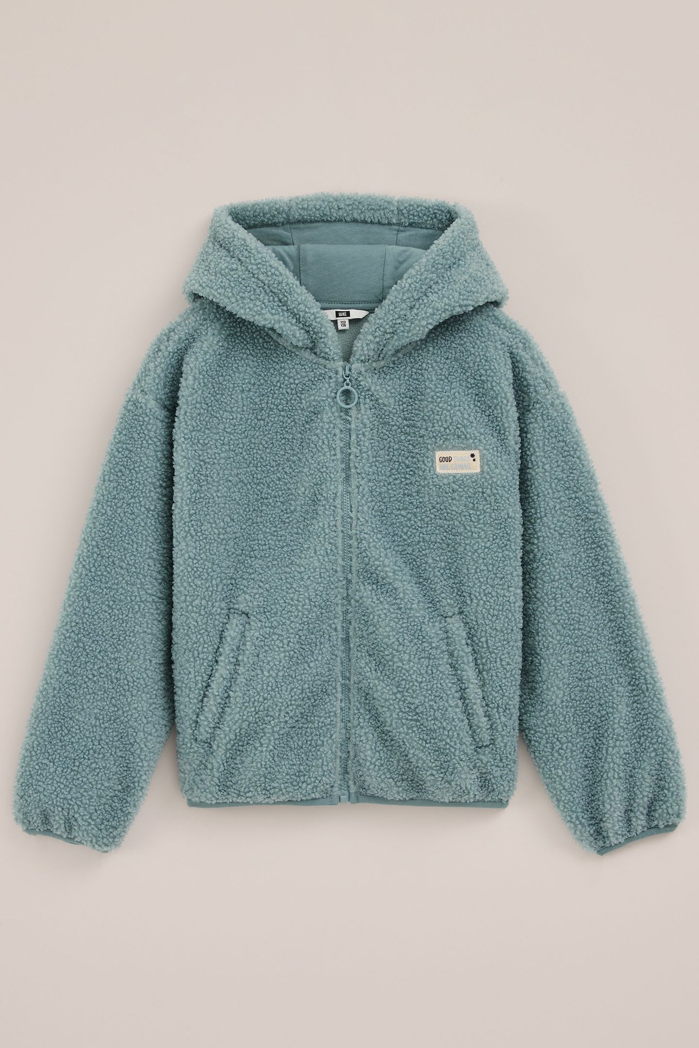 CARDIGAN WITH HOOD BLUE 3